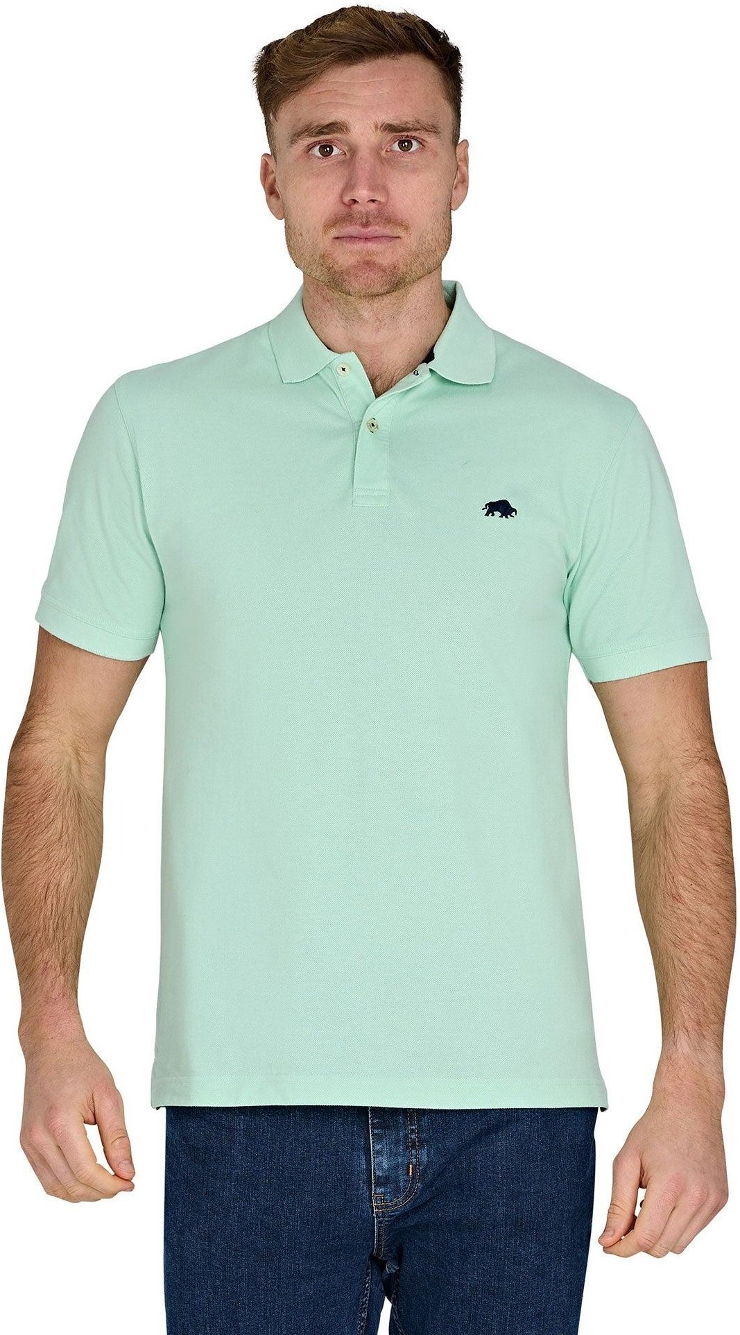 Raging Bull - "Classic" Poloshirt für Herren (Apfelgrün)
