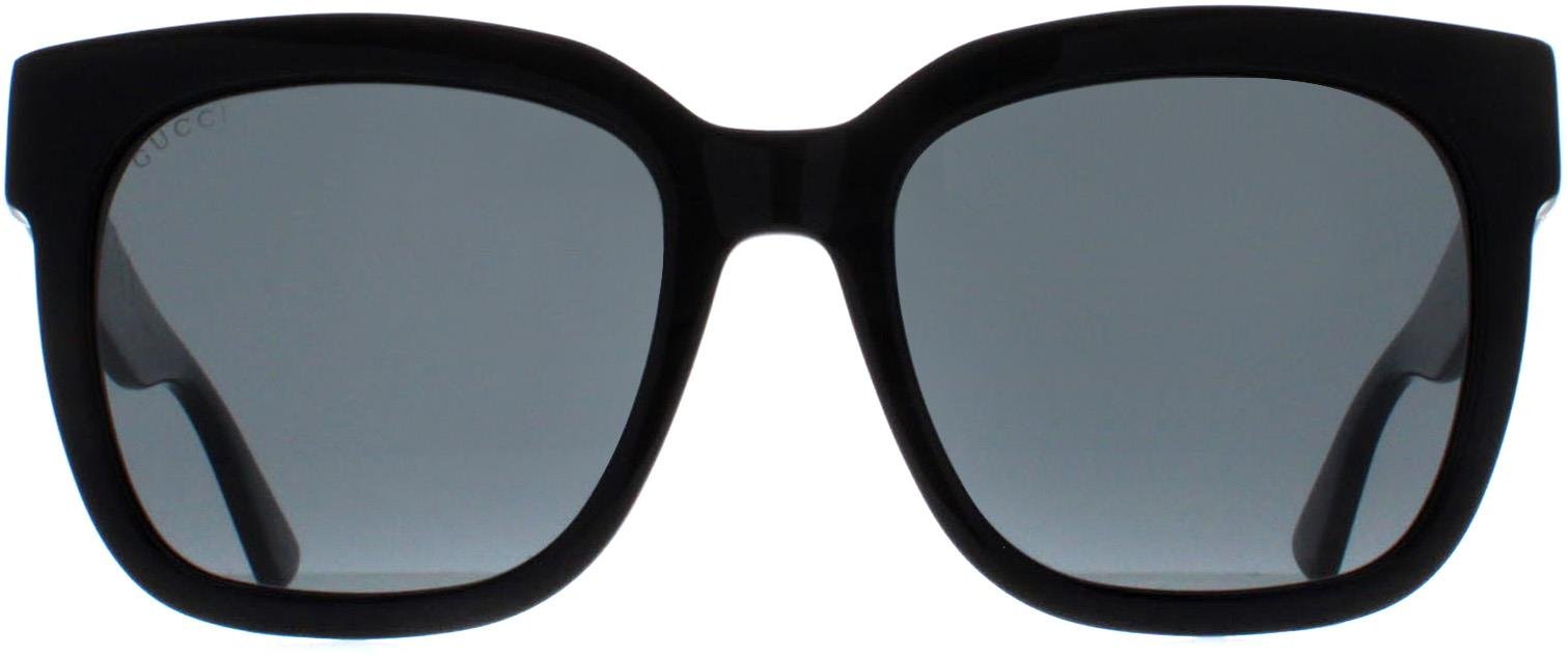 Gucci Square Damen Schwarz Grau GG0034SN