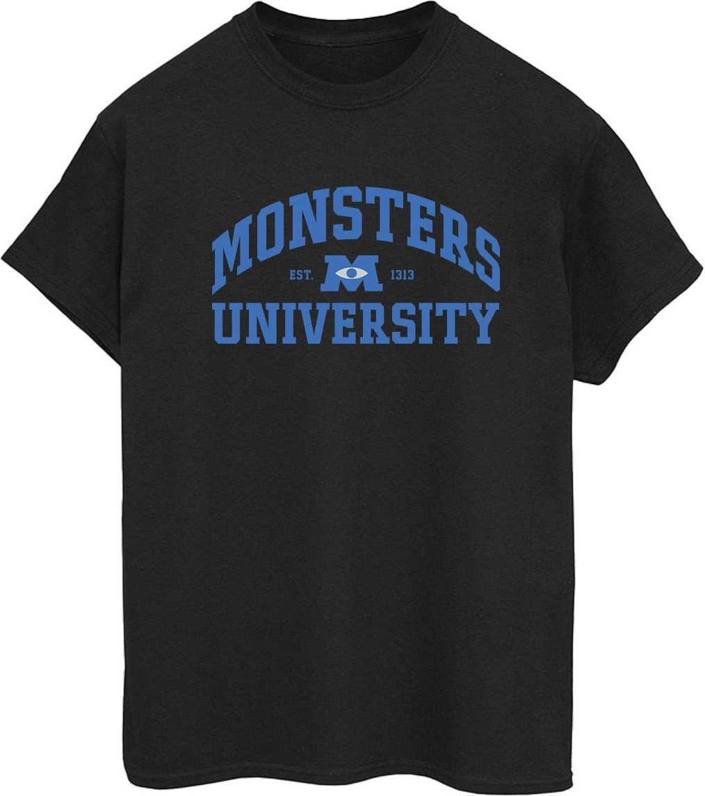 Disney - "Monsters University" T-Shirt für Damen (Schwarz)