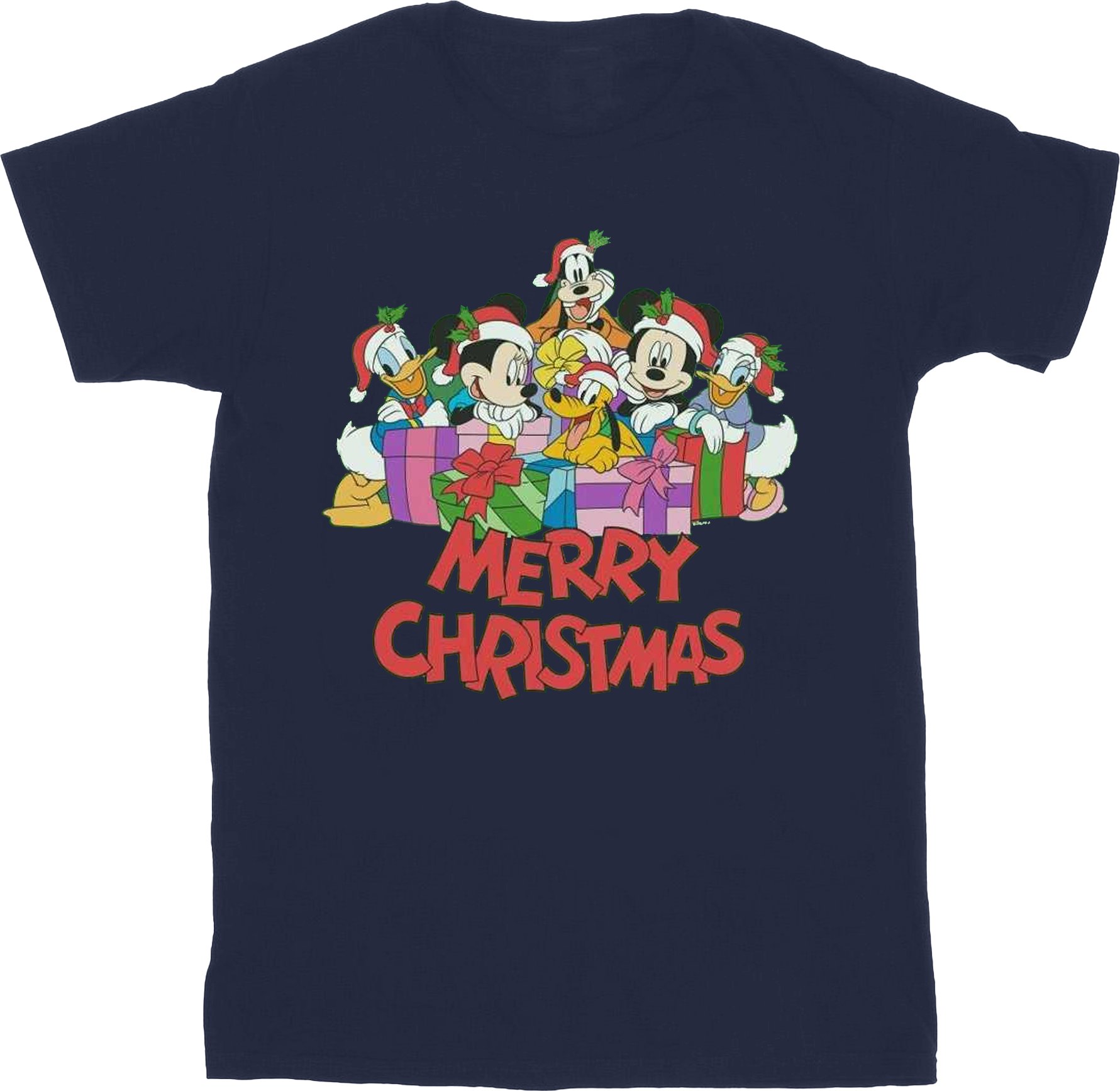 Disney - "Mickey Mouse and Friends" T-Shirt für Herren (Marineblau)