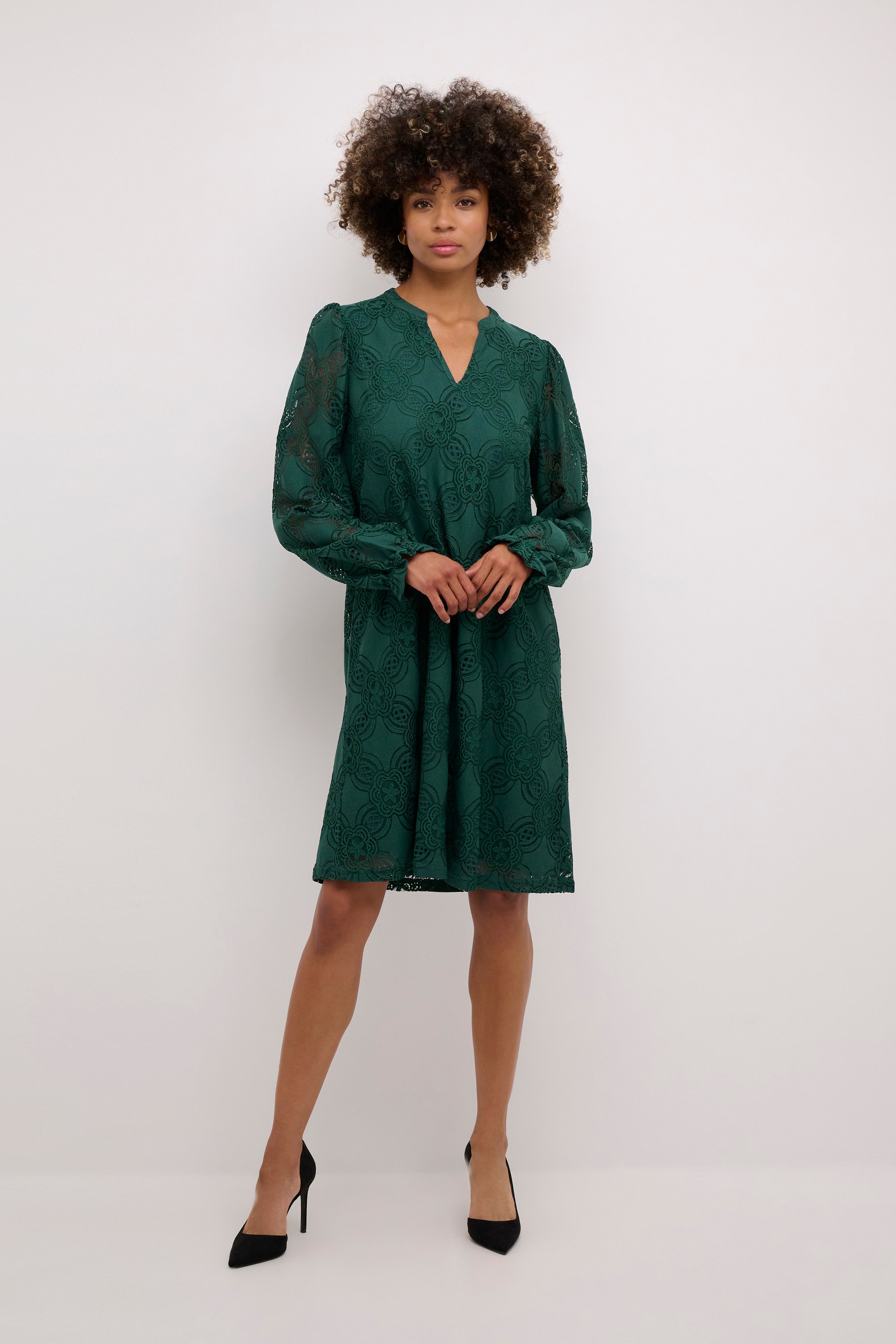 Thumbnail - Kleid Relaxed fit green