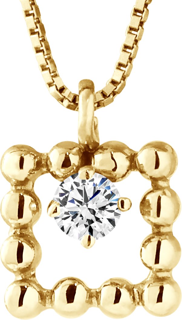 DIADEMA - Halskette mit Diamanten - Gelbgold