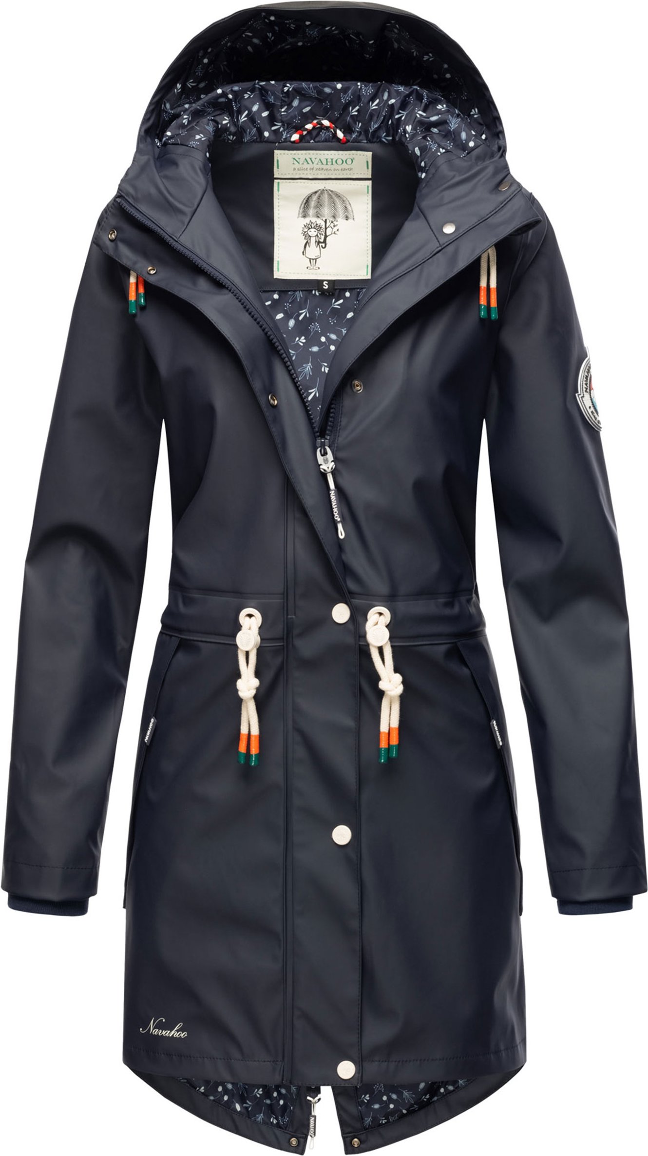 Thumbnail - Navahoo Damen Regenjacke Tropical Stormoo – Wasserdicht & Stylisch