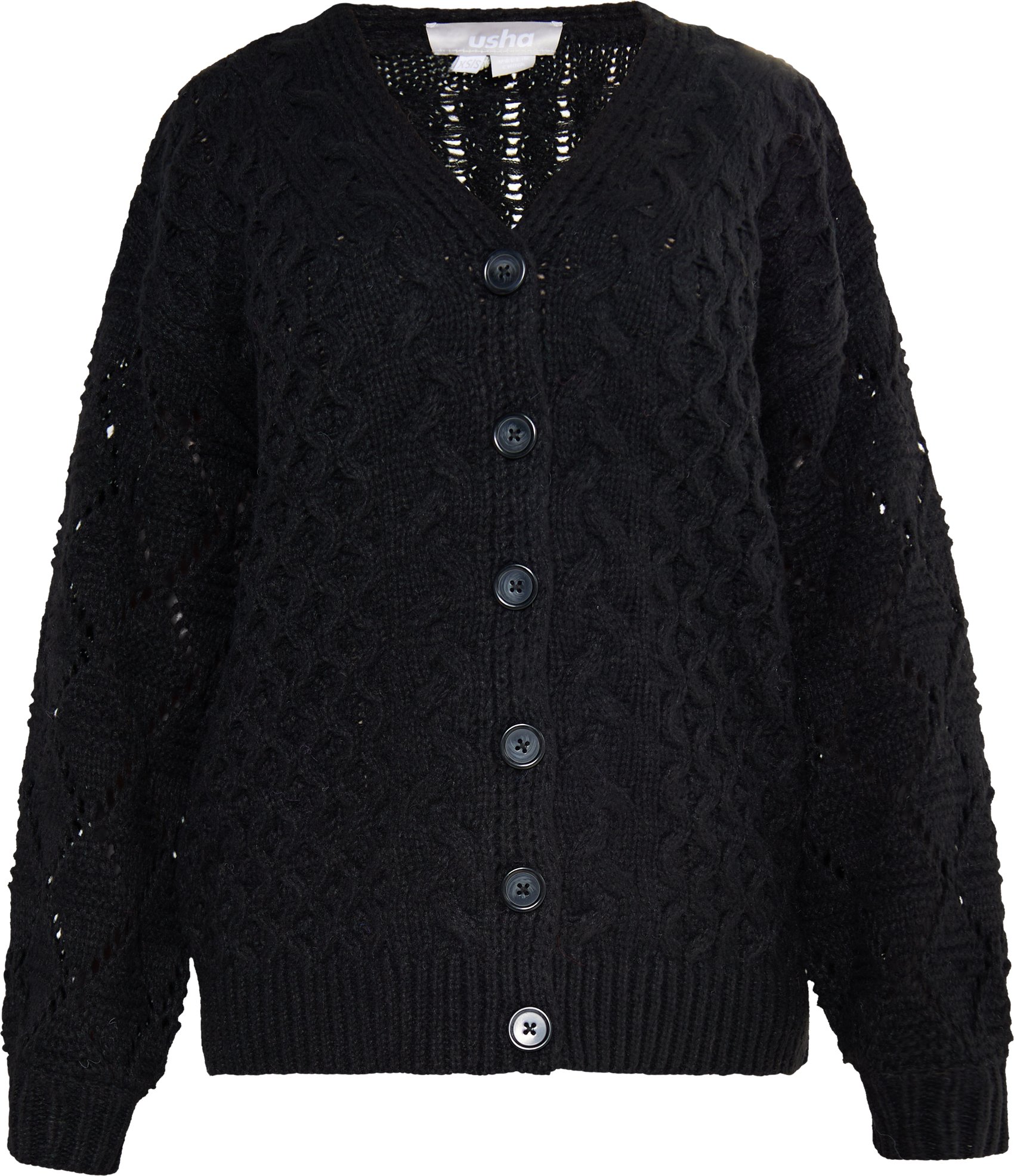 Thumbnail - usha Strickcardigan Damen schwarz