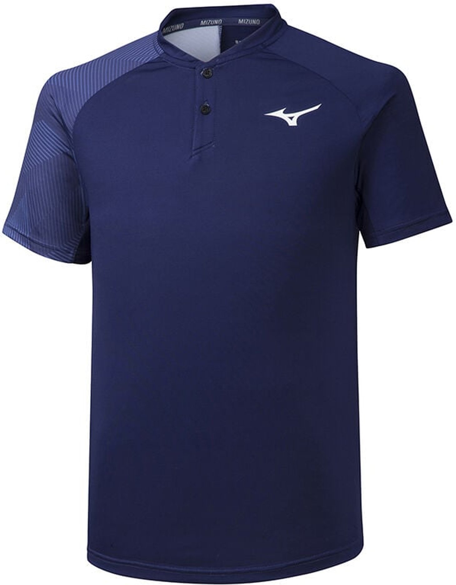 Mizuno Shadow Mens Navy Polo -Hemd
