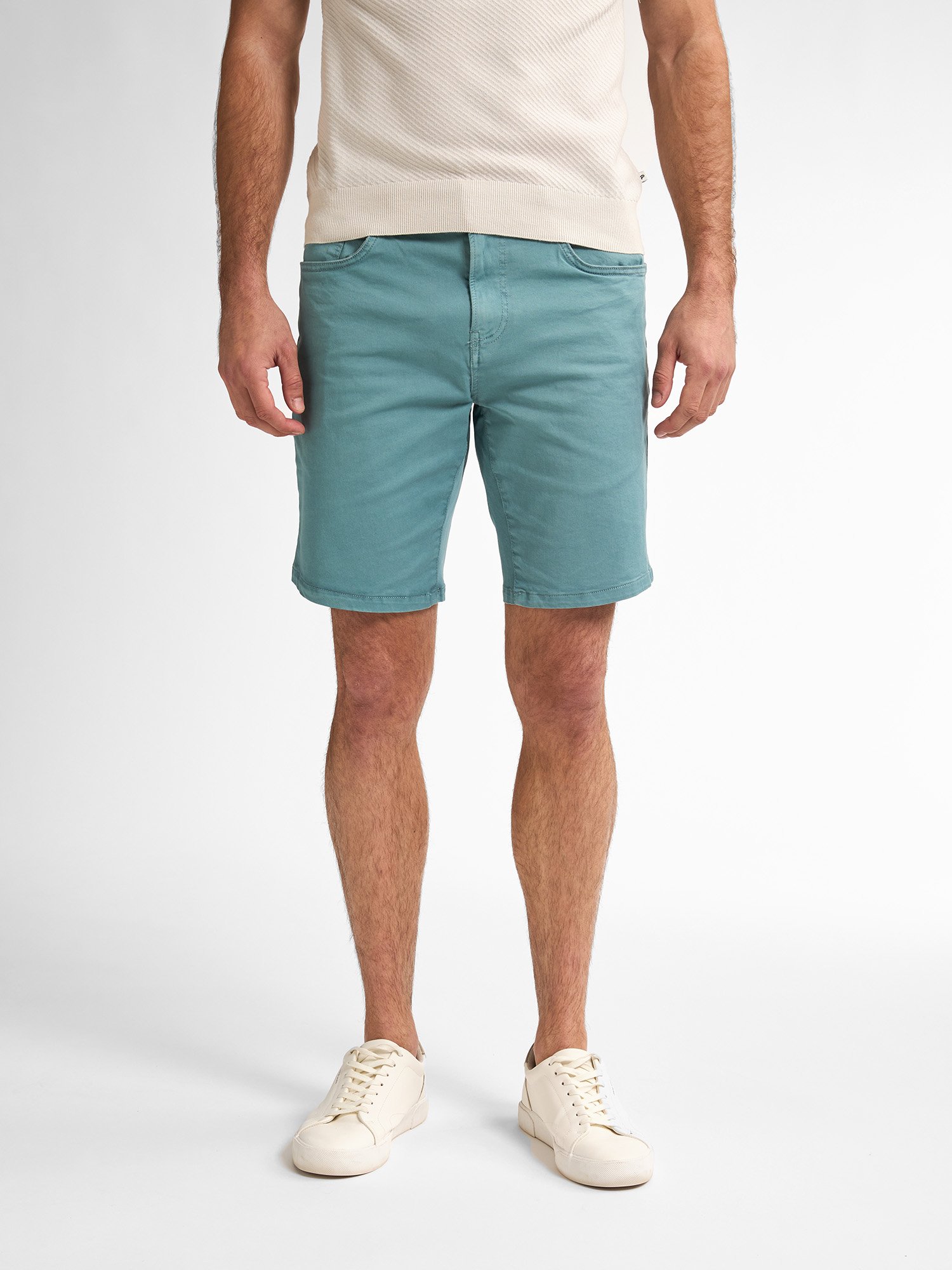 Petrol Industries - Farbige Denim-Shorts Stingraypark Herren - Blau
