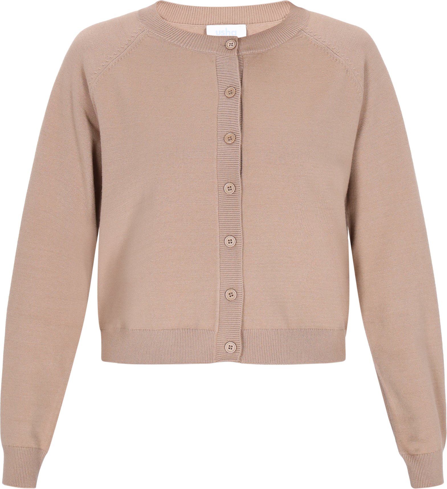 usha Strickjacke Frauen Beige