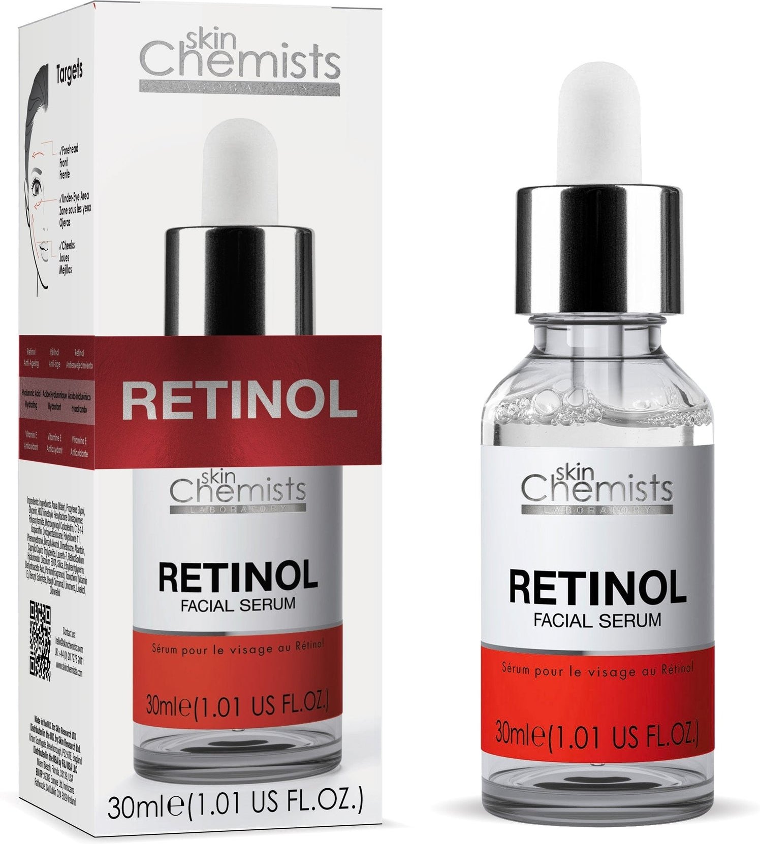 skinChemists Anti-Aging Retinol Gesichtsserum 30ml