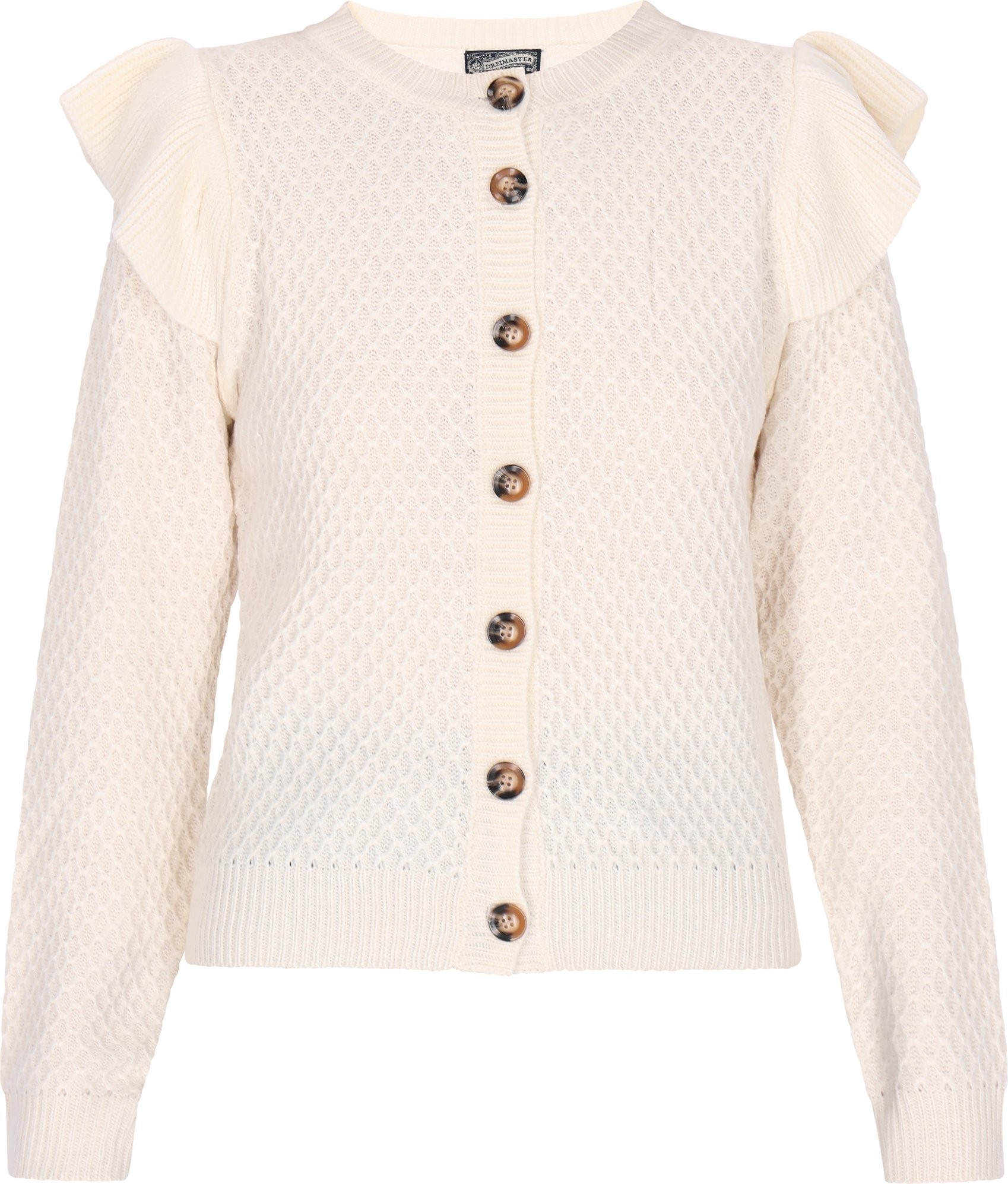 Thumbnail - Dreimaster Cardigan Damen Weiss