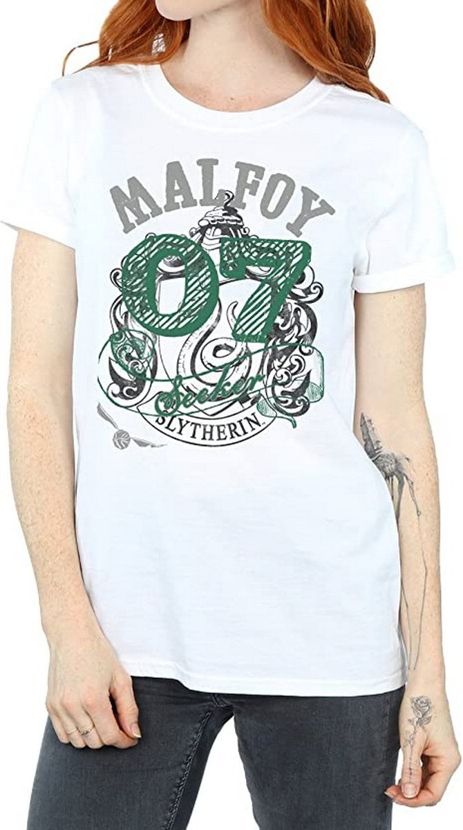 Harry Potter - "Malfoy" T-Shirt für Damen (Weiß)