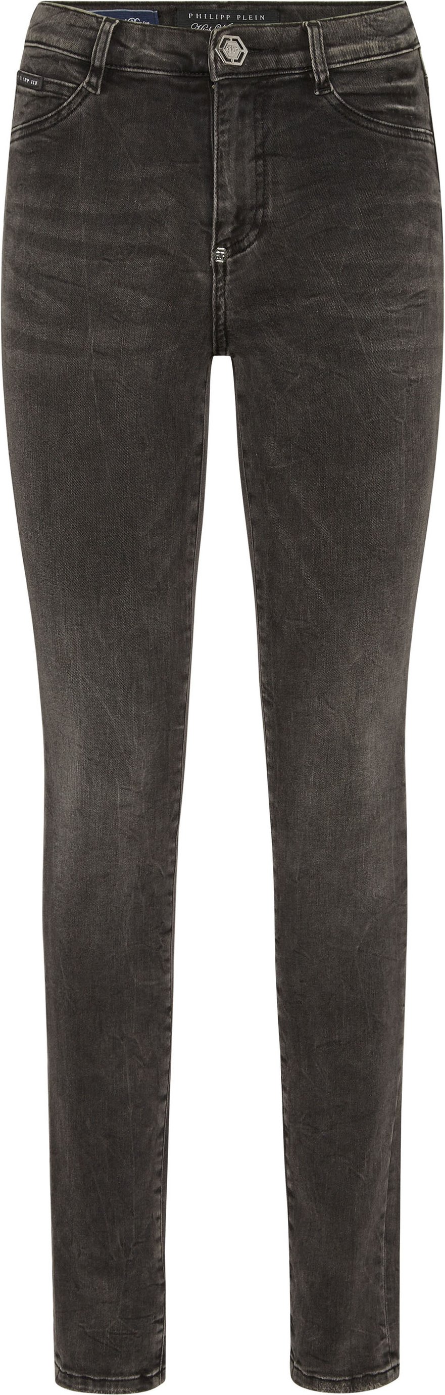 Denim High Waist Jegging Logo