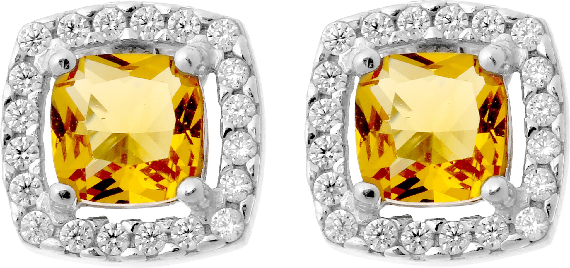 Orphelia 'Faustine' Ohrstecker für Damen aus 925er Sterlingsilber - Silber ZO-7199/CH