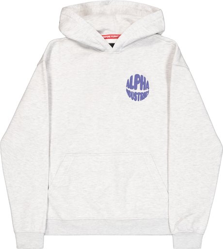 Logo-Rückenprint-Hoodie für Damen