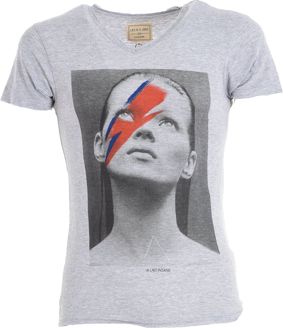 Kurzarm-T-Shirt für Männer mit Rundhalsausschnitt 13S1LT001