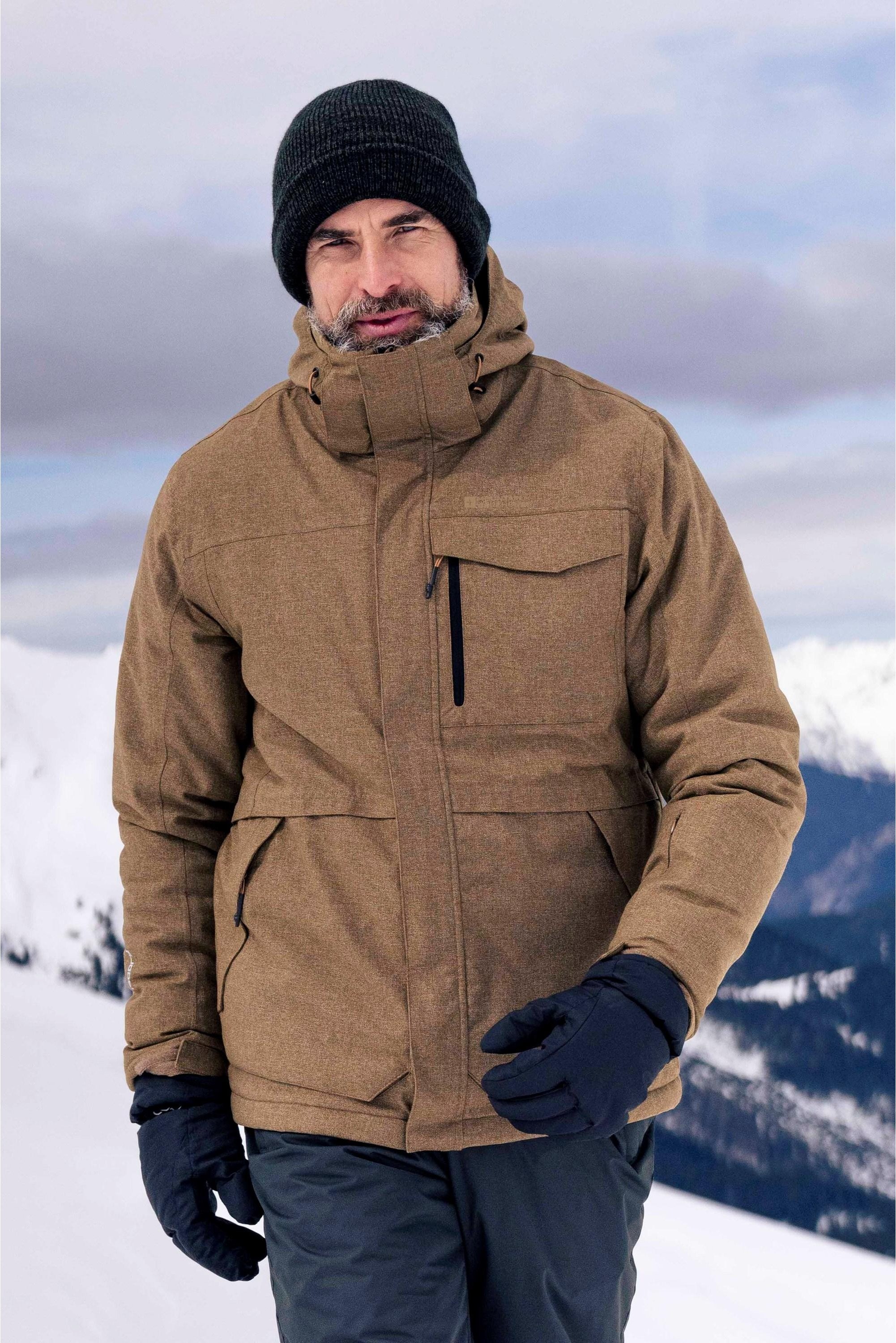 Thumbnail - Mountain Warehouse Herren Comet II Ski Jacke (Tan)