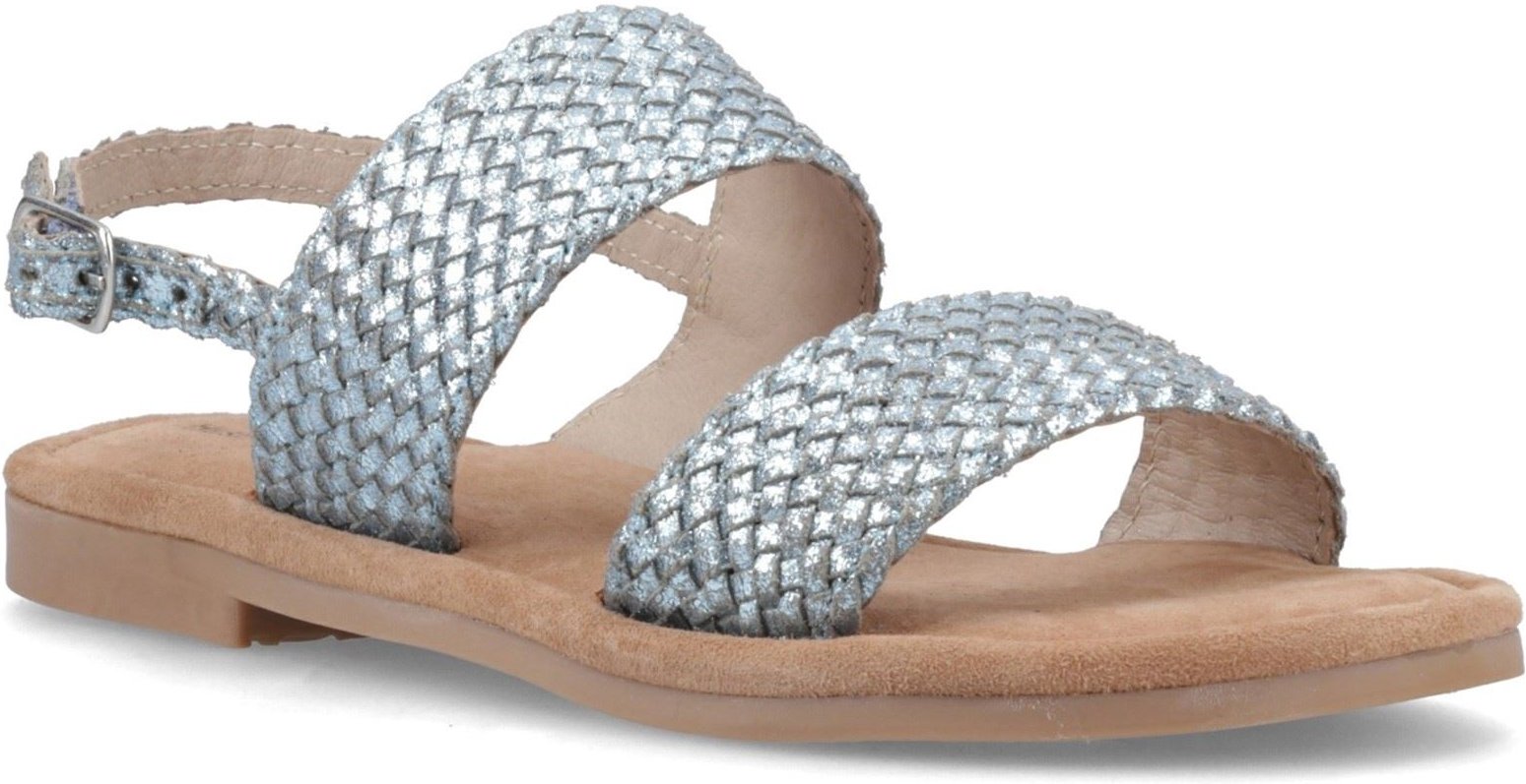 Hush Puppies Helene Sandale Leder Damen Blau Standard Sandalen