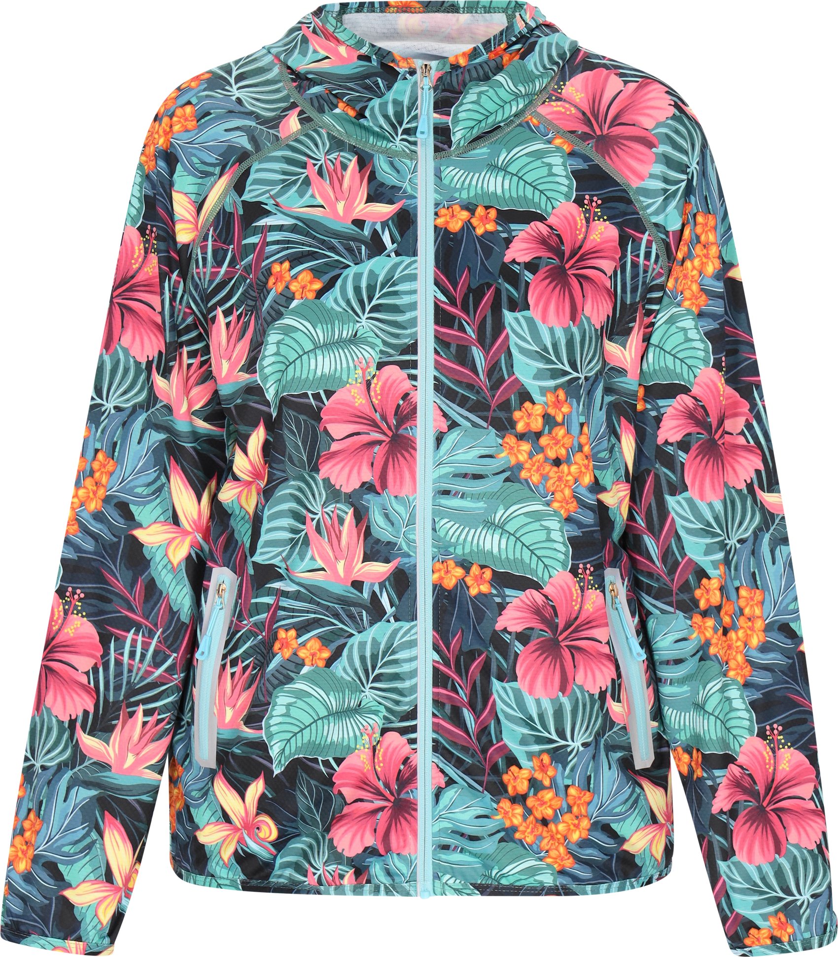 IZIA Jacke Frauen schwarz mehrfarbig