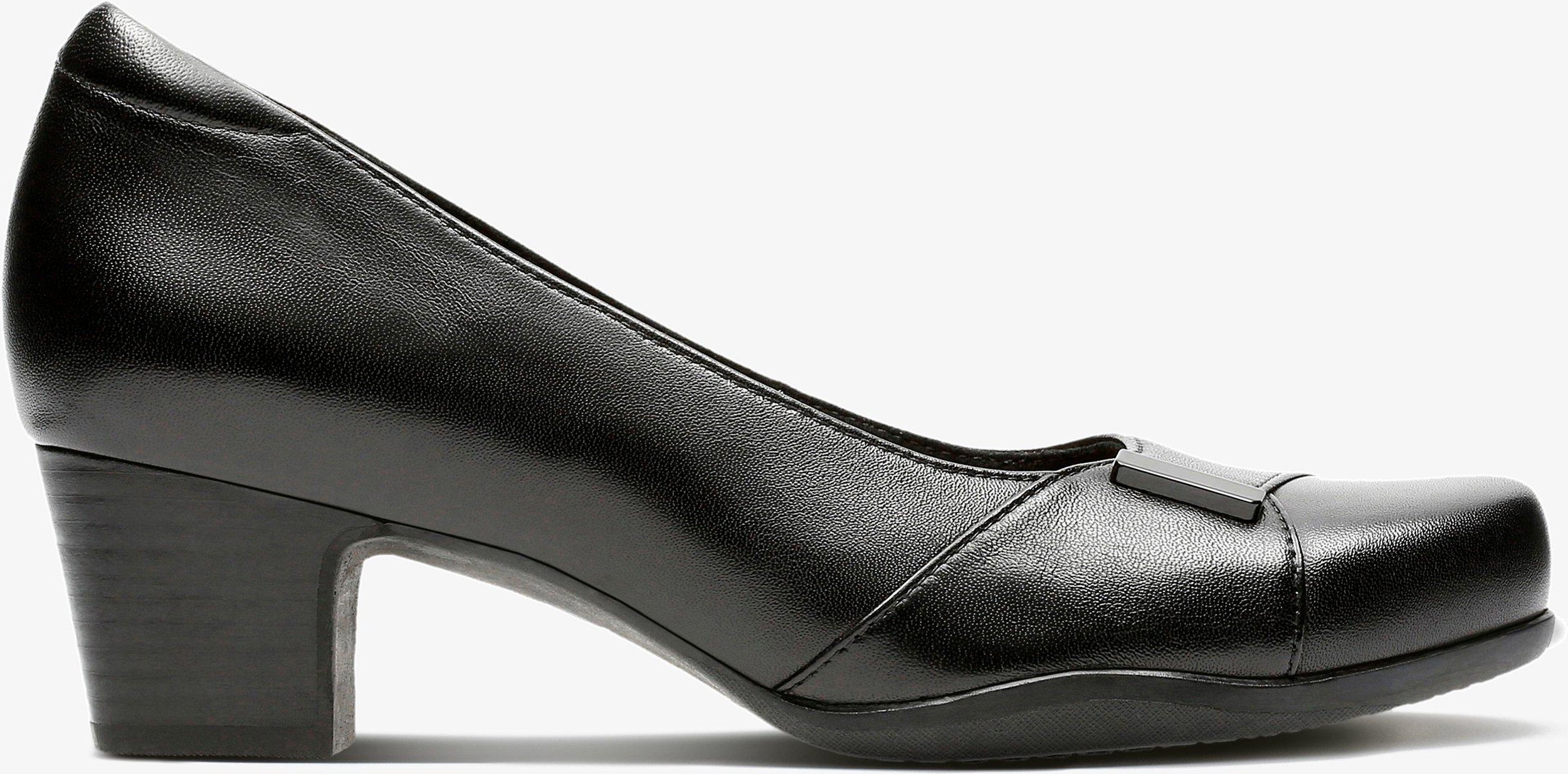 Rosalyn Belle Schwarze Leder Schuhe