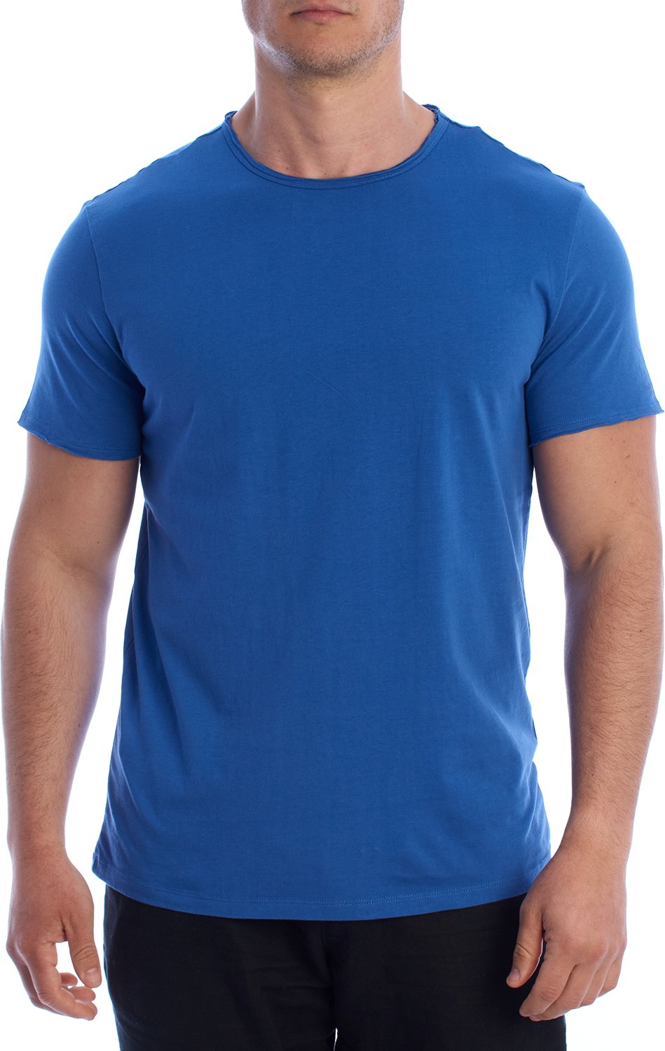 Herren Basic Baumwoll Kurzarm-T-Shirt HS24MTS03