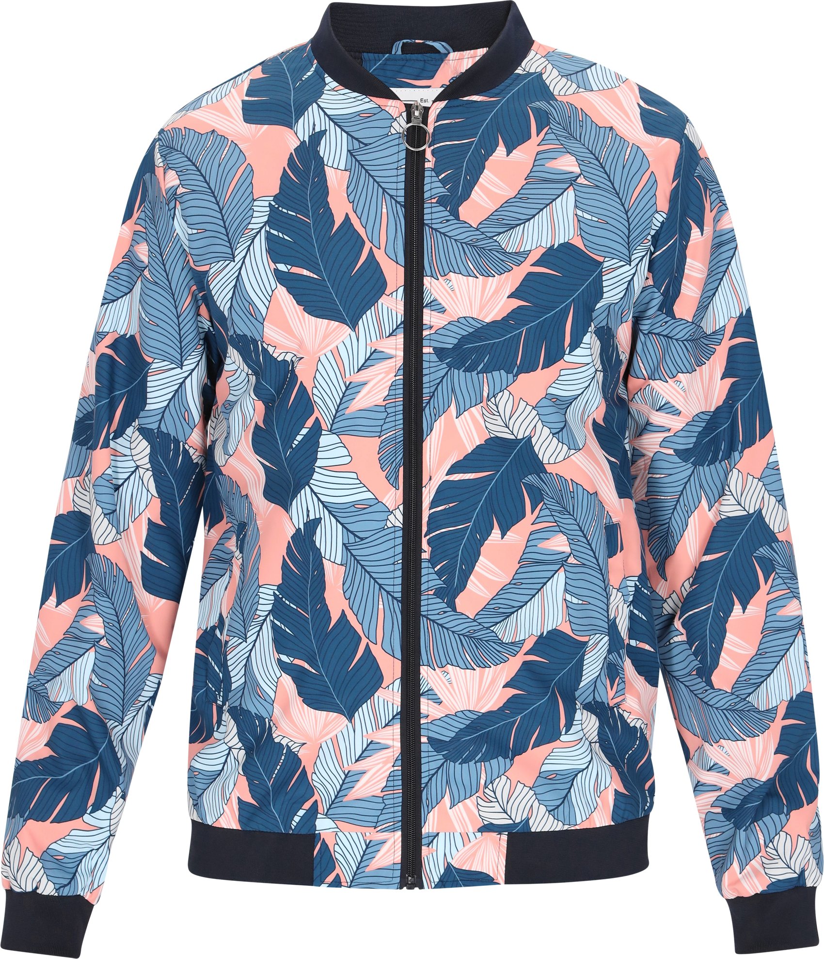 Mo Jacke Männer orange mehrfarbig