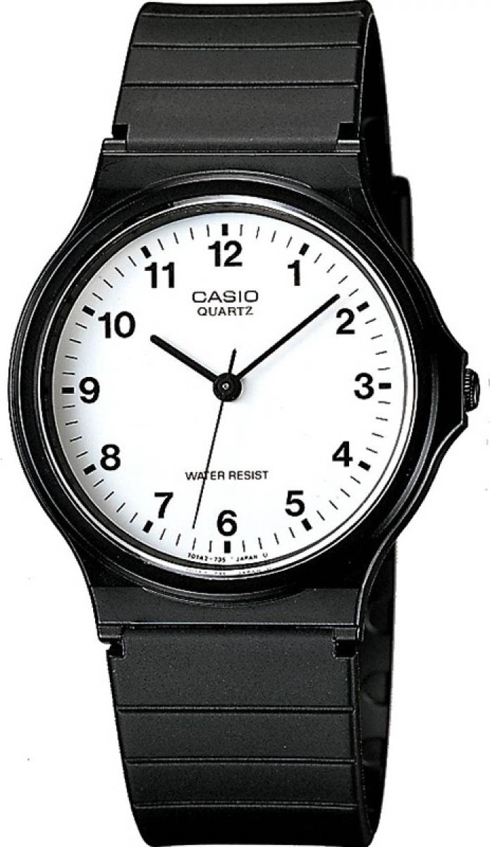 Casio Casio Collection Unisex Schwarze Uhr MQ-24-7BLLEG