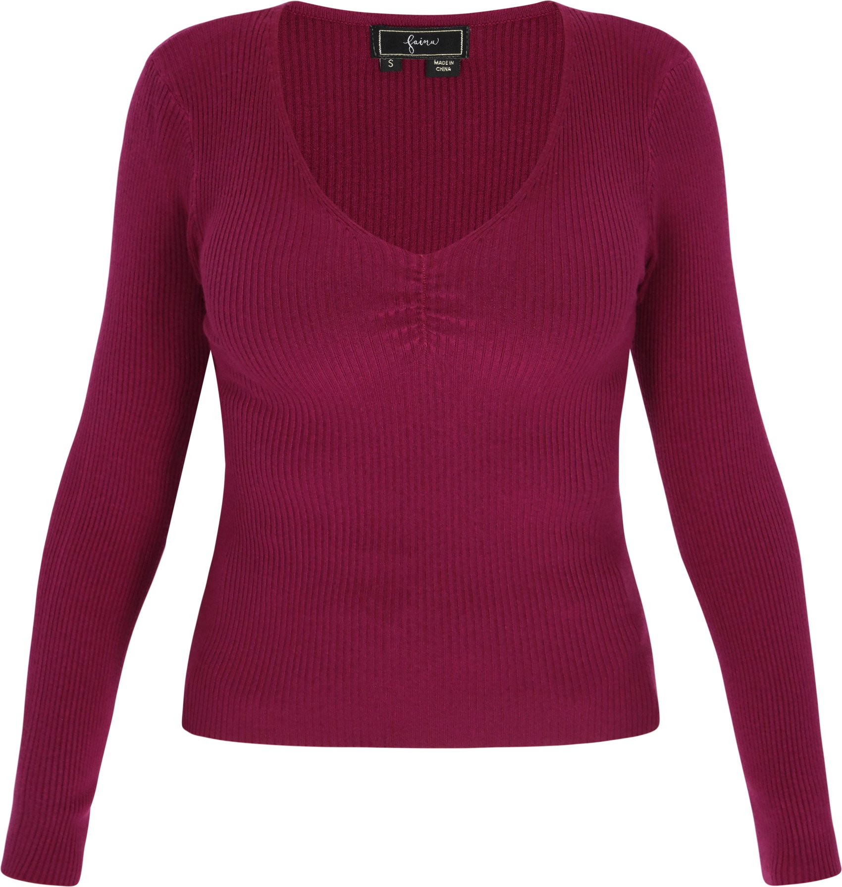 Faina Pullover Frauen Maulbeere