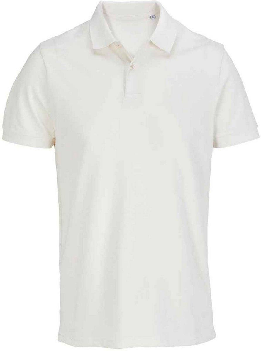 SOLS - "Pacific" Poloshirt Doppelnähte für Herren/Damen Unisex (Naturweiß)