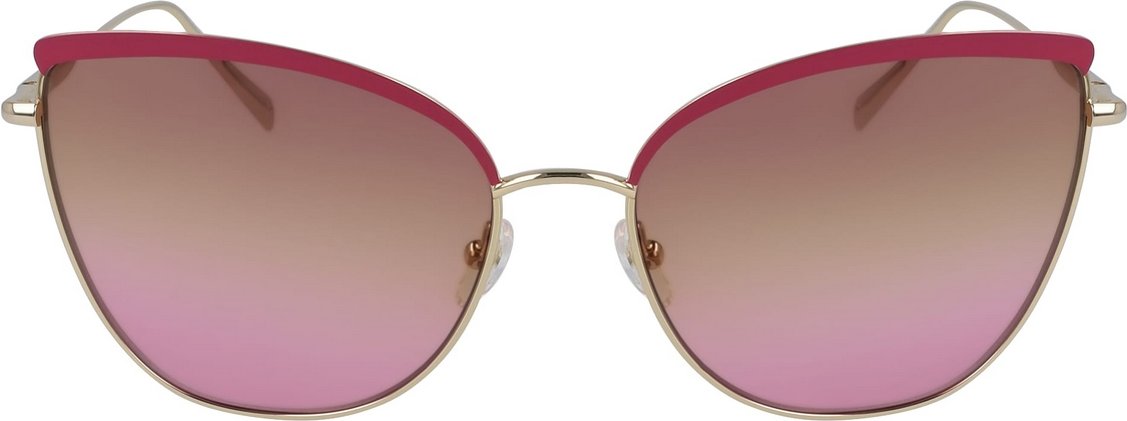 Longchamp Damen-Sonnenbrillen 60/16/140 mm Metall