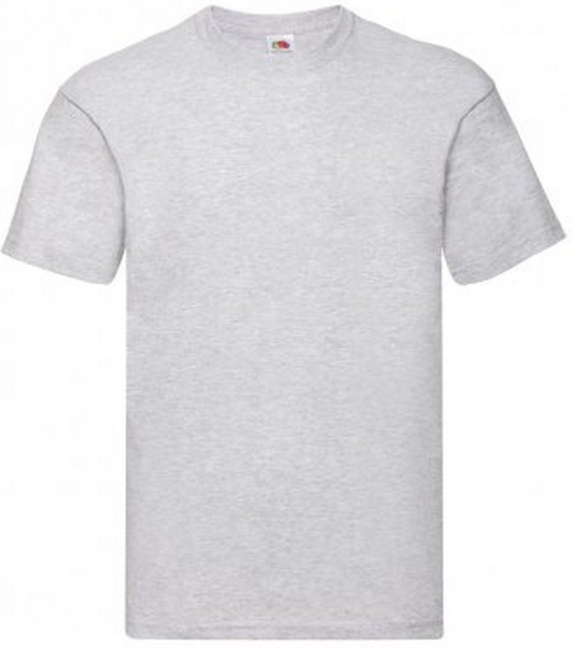 Fruit Of The Loom Herren Original T-Shirt mit kurzen Ärmeln (Heather)