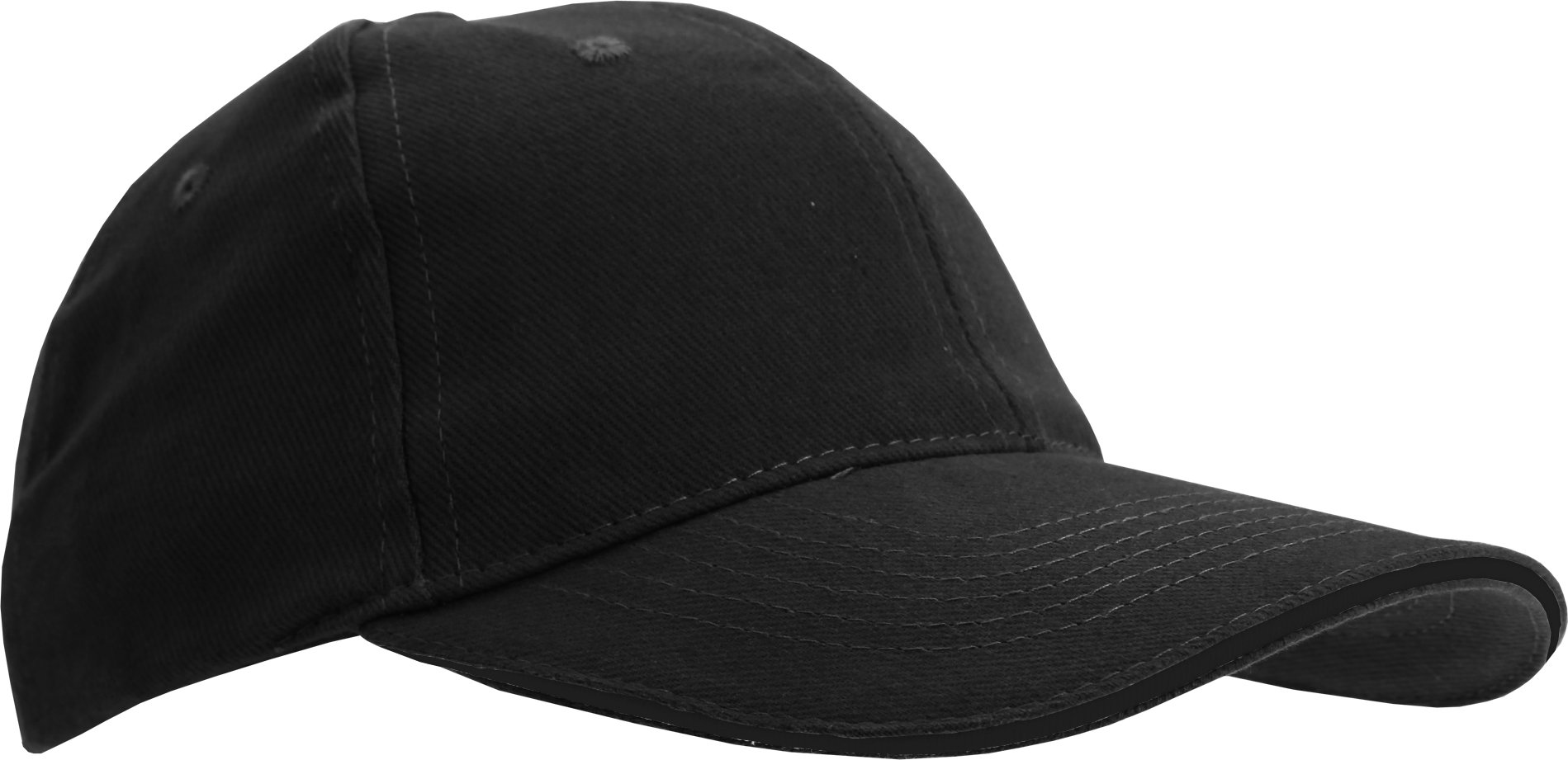 SOLS Unisex Buffalo Baseballkappe (Schwarz)