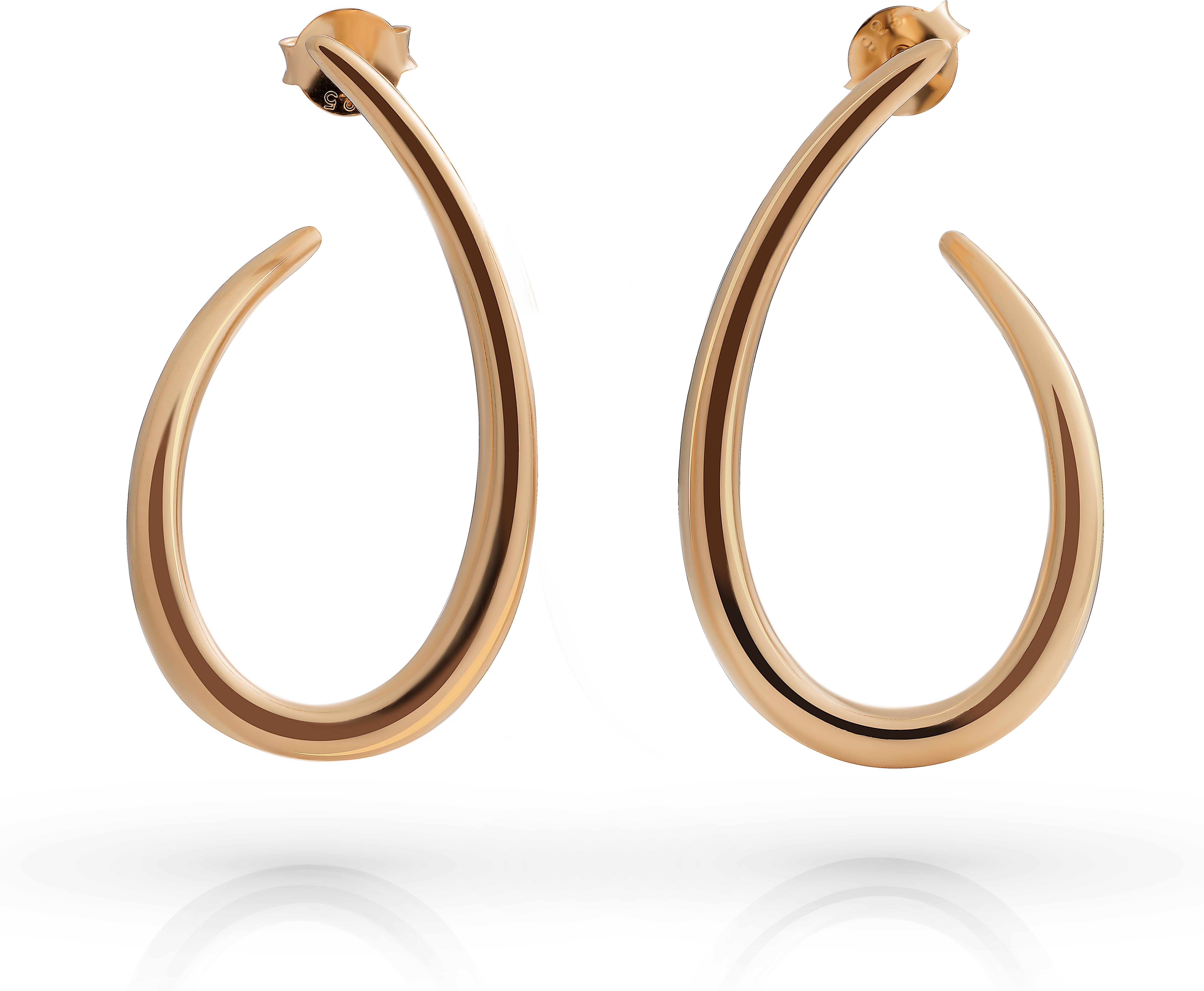 Orphelia 'Cherry' Tropfenohrringe aus 925er Sterlingsilber für Damen - Rosé ZO-7551/RG