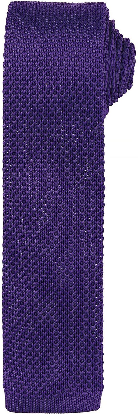 Premier Unisex Erwachsene schlanke gestrickte Krawatte (lila)