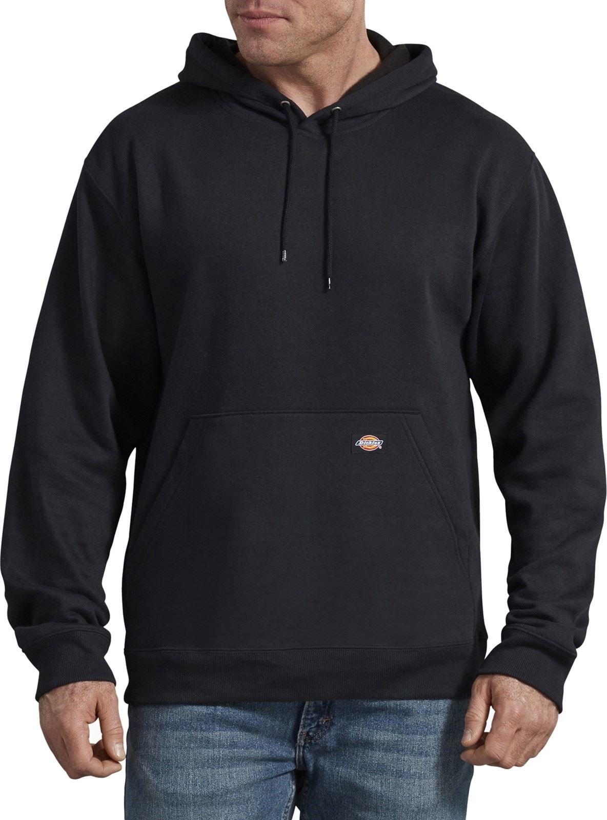 Dickies Everyday Fleece Baumwoll Herren Schwarz Kapuzenpullover