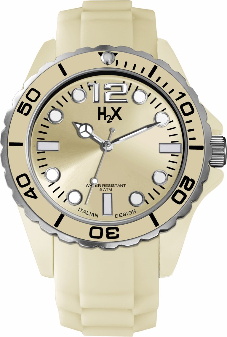 H2X: Herren Reef Gold Uhr