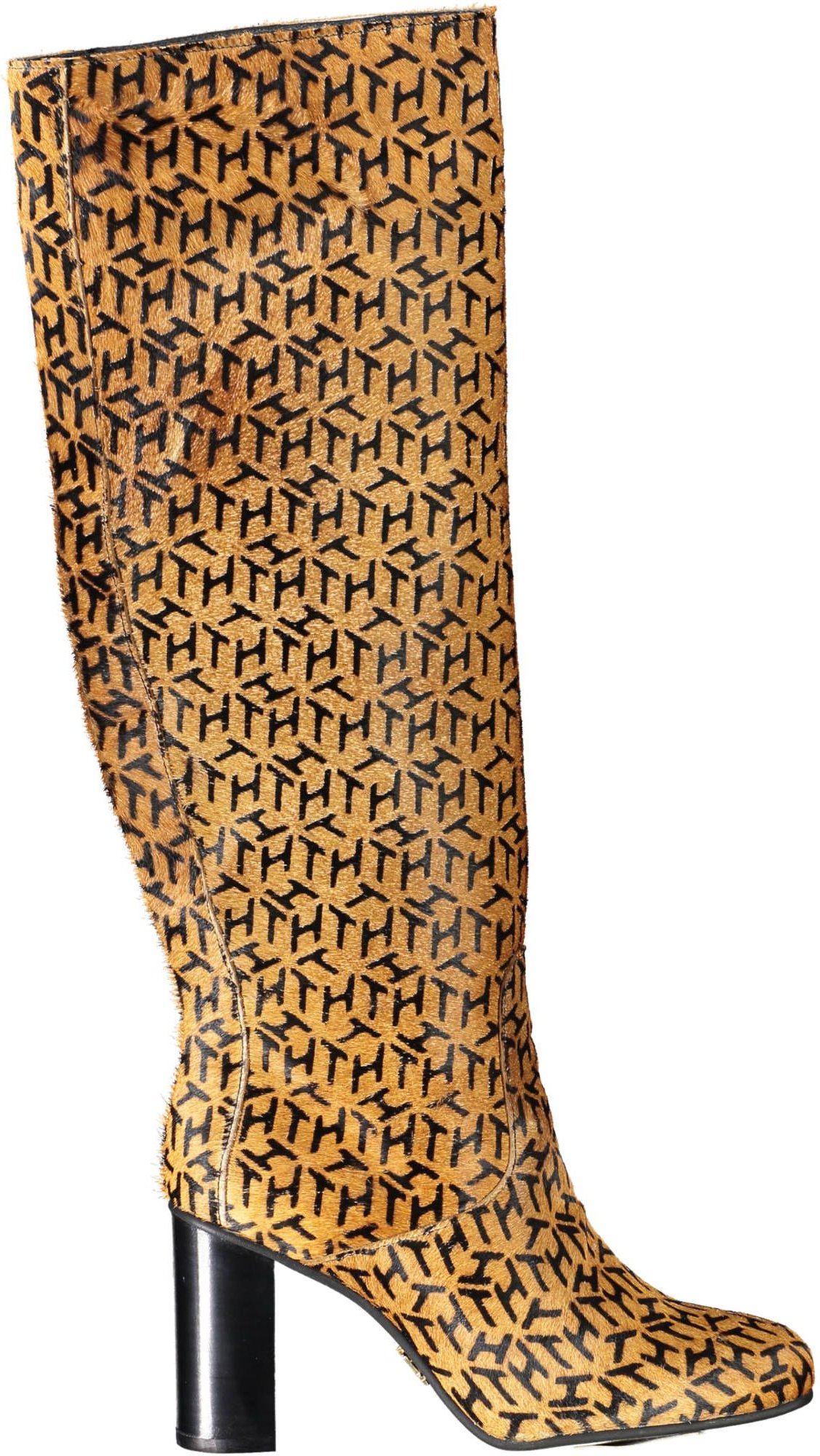 Th Monogram Kalbsfell Stiefel Knielang