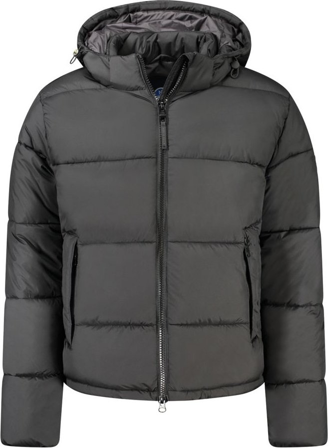 Wattierte Jacke mit Kapuze