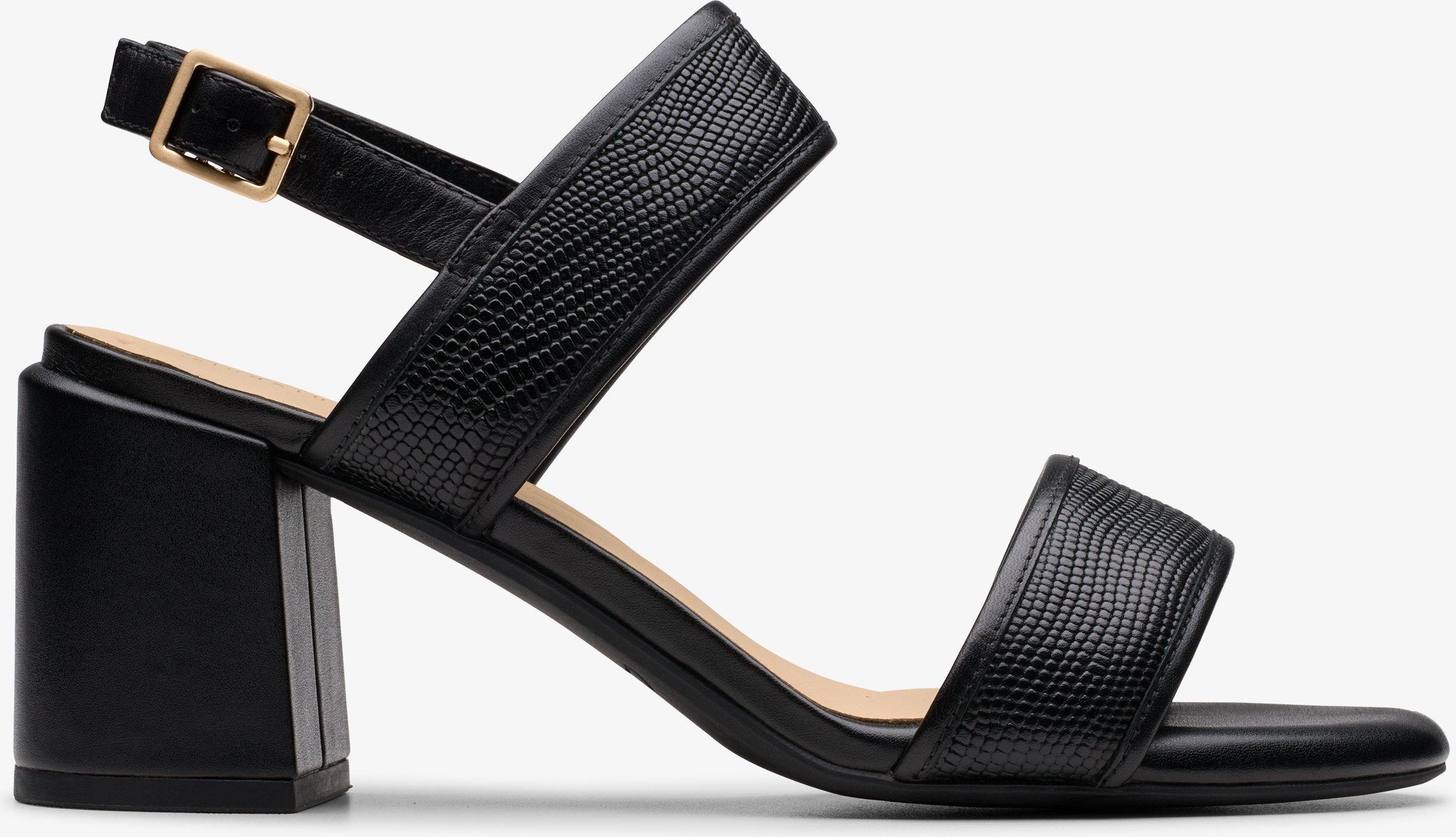 Ezoria Sling Schwarze Interesse Sandalen