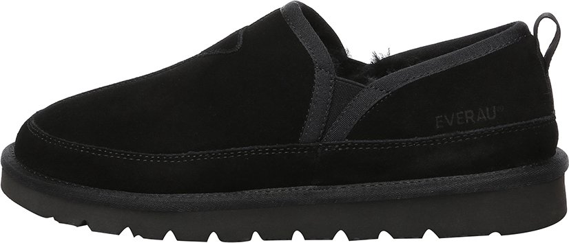 EVER AU Herren Galah Slip On - Schwarz