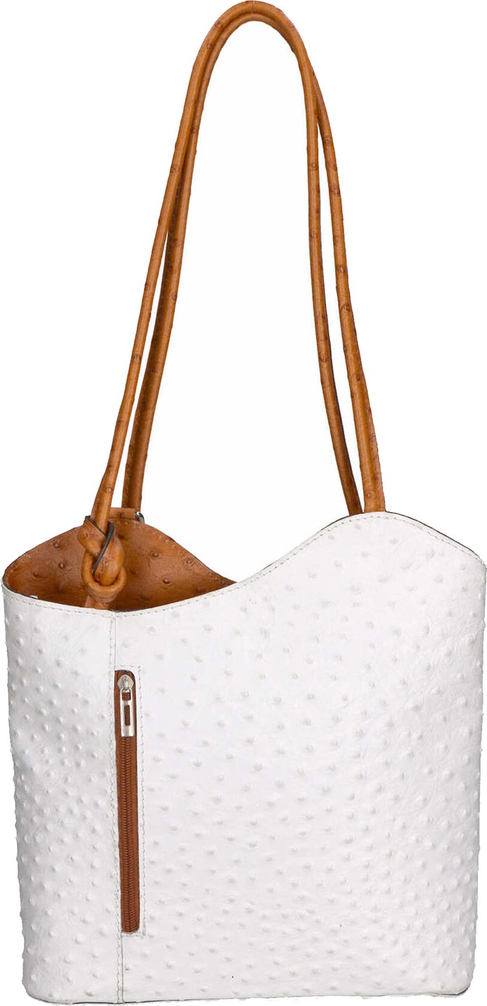 Gave Lux Rucksack Frauen WHITE/COGNAC
