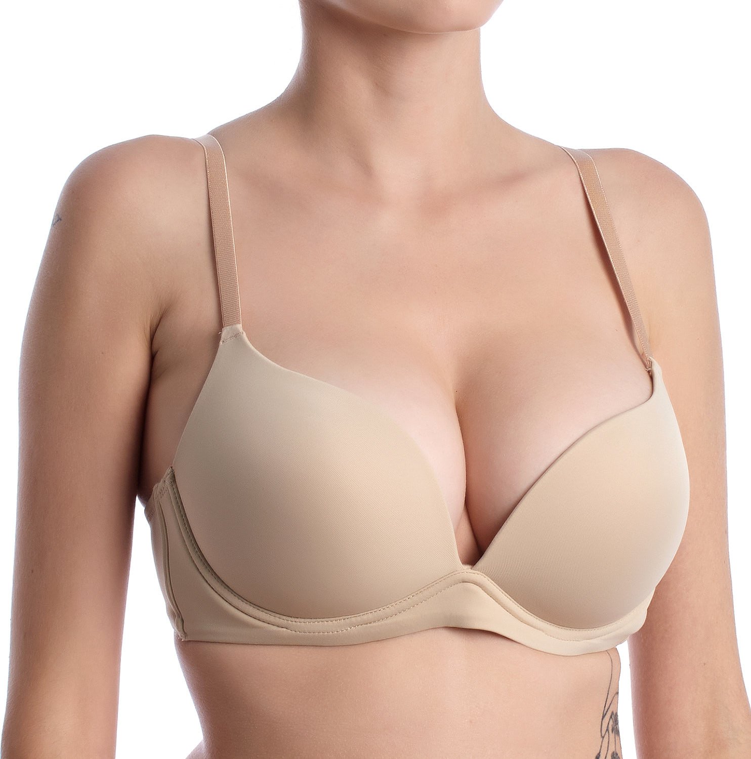 DESIDERIO-PUSHUP Damen Wireless-BH mit Cups