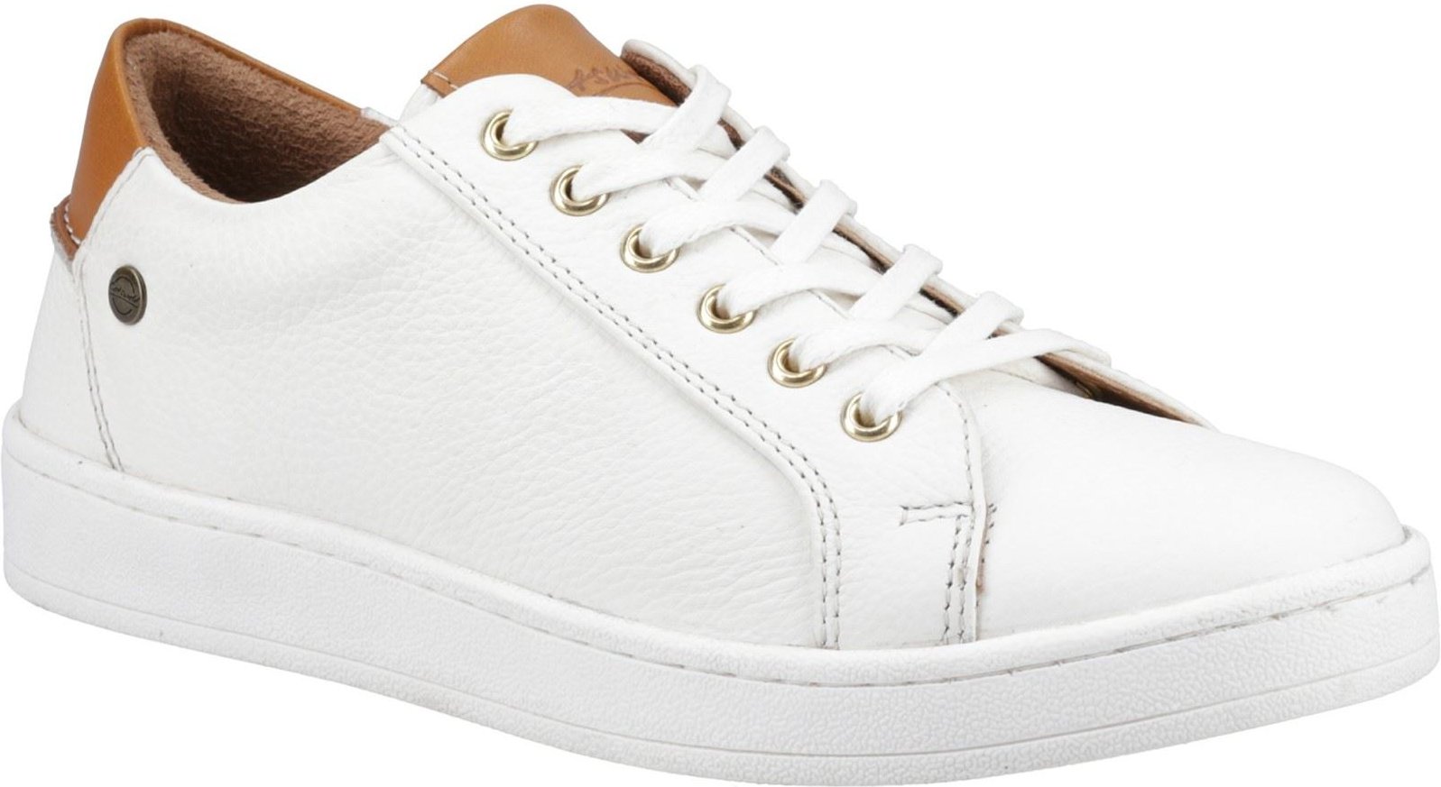 Cotswold Radcot Damen Sneaker Aus Weißem Leder