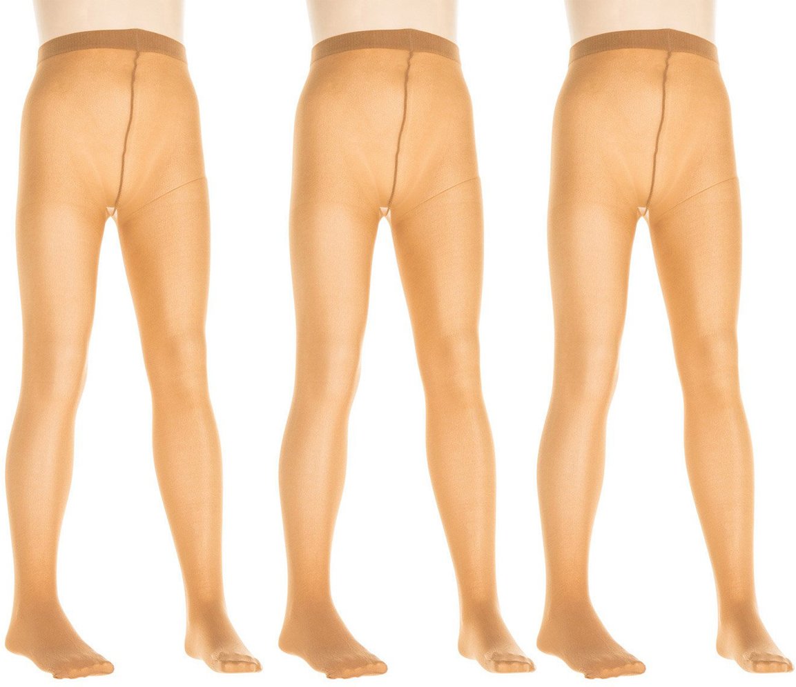 Packung mit 3 blickdichten Höschen von 40 Den 1152 Mädchen