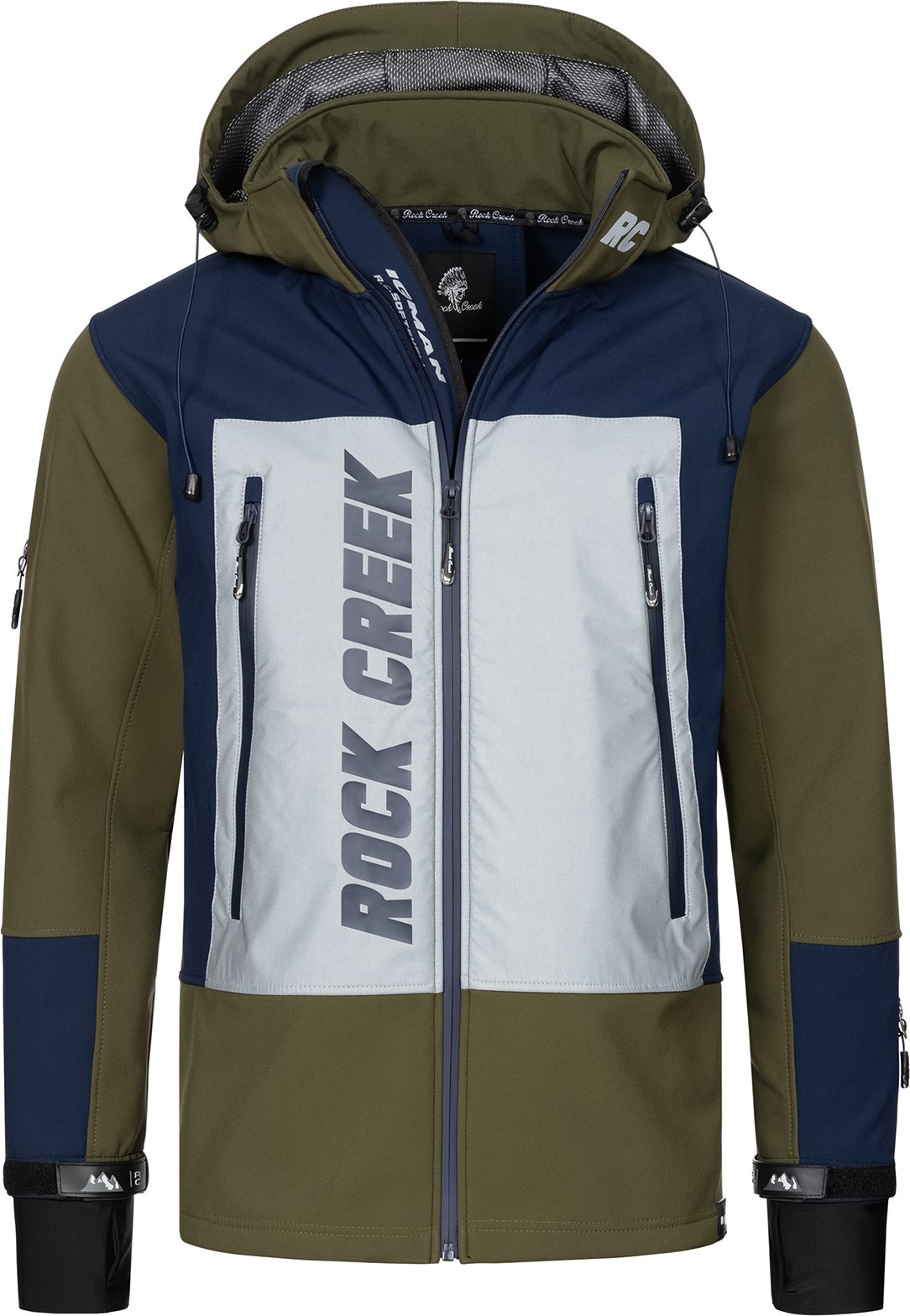 Rock Creek Jacke Dunkelgrün