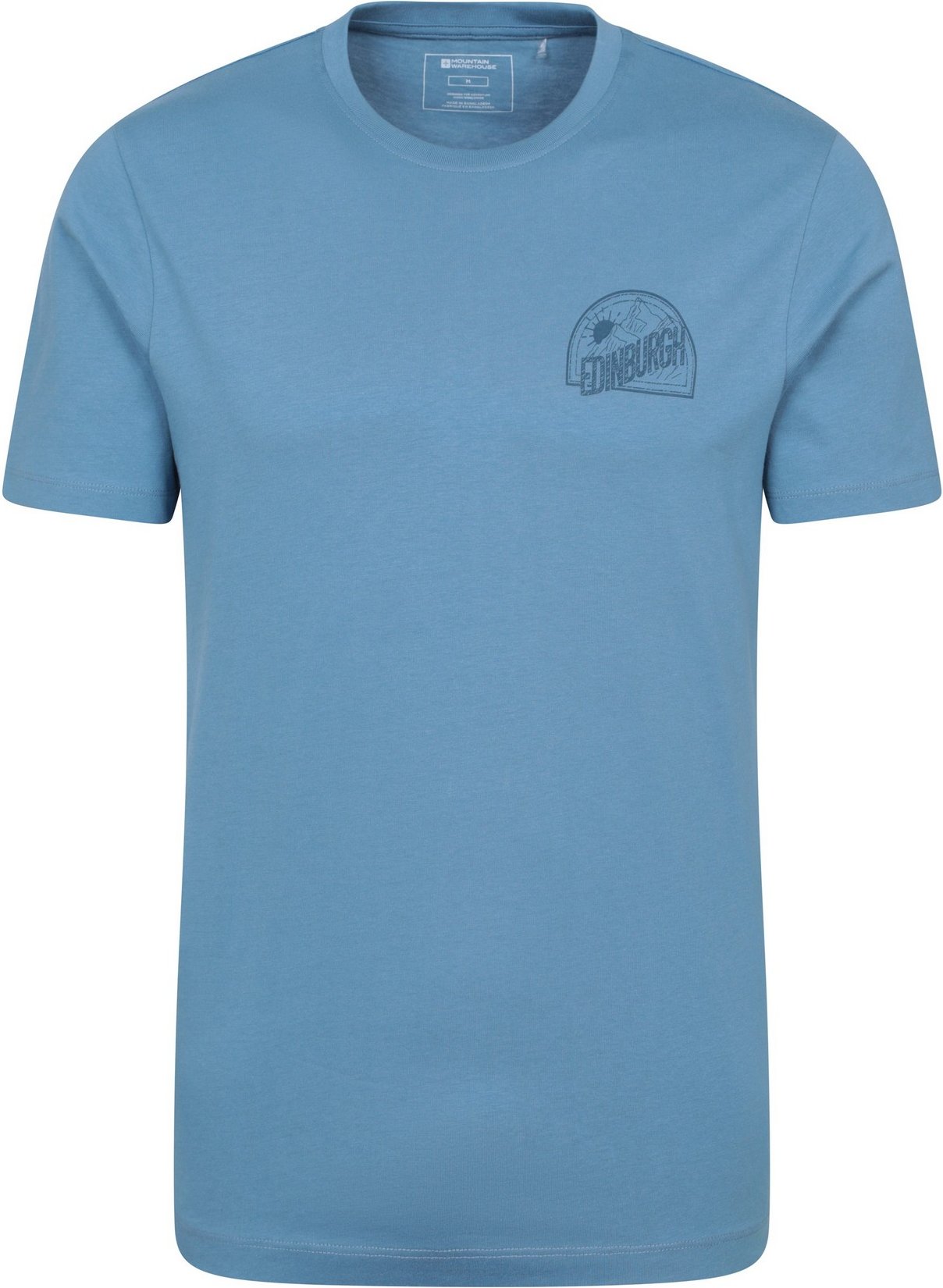 Mountain Warehouse - "Edinburgh" T-Shirt für Herren kurzärmlig (Blau)