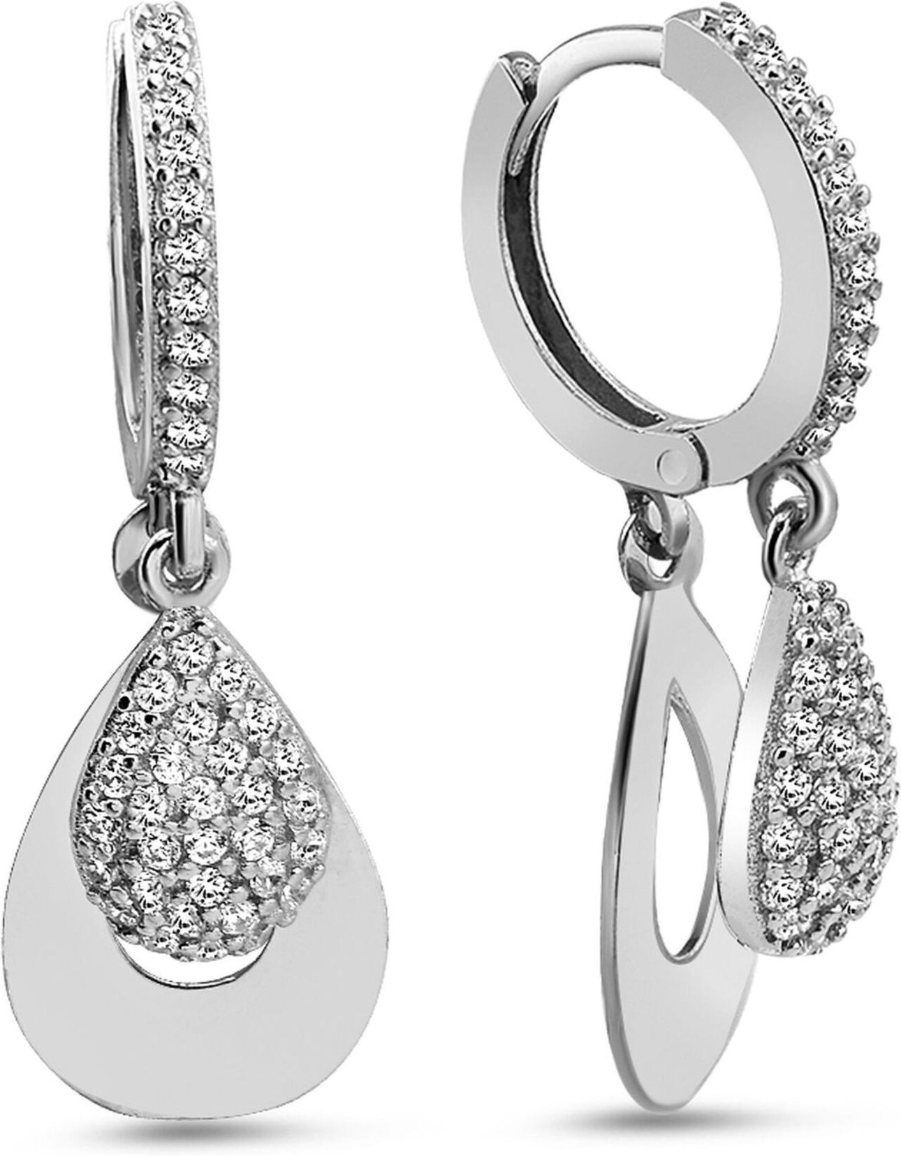 Dkeniz Ohrhänger 925/- Sterling Silber Eleganz Ohrring