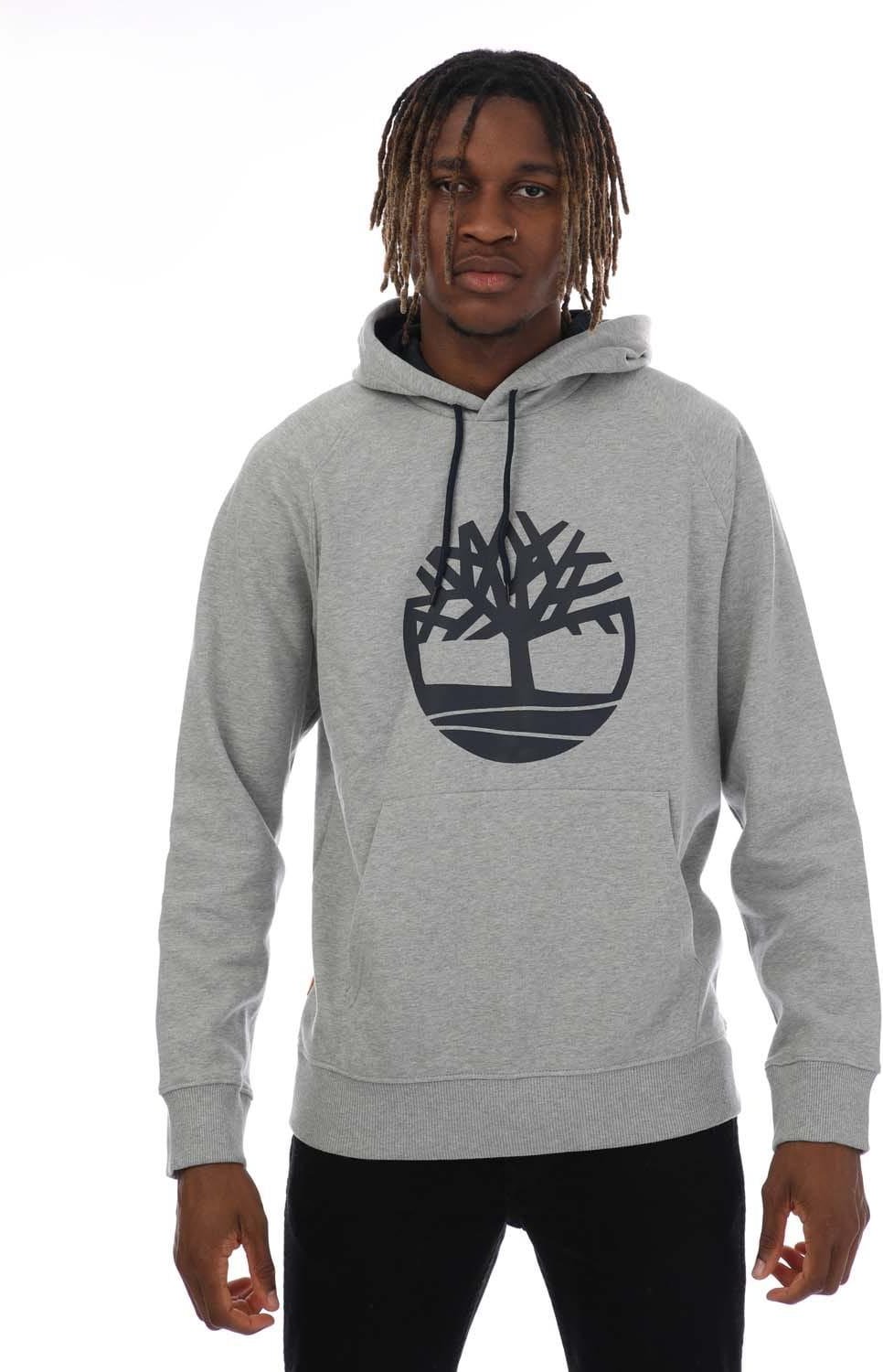 Thumbnail - Timberland - "Kennebec River" Kapuzenpullover für Herren (Grauheide)