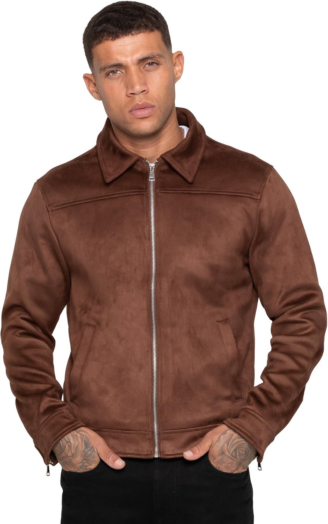 Enzo Milano | Herren Wildlederjacke
