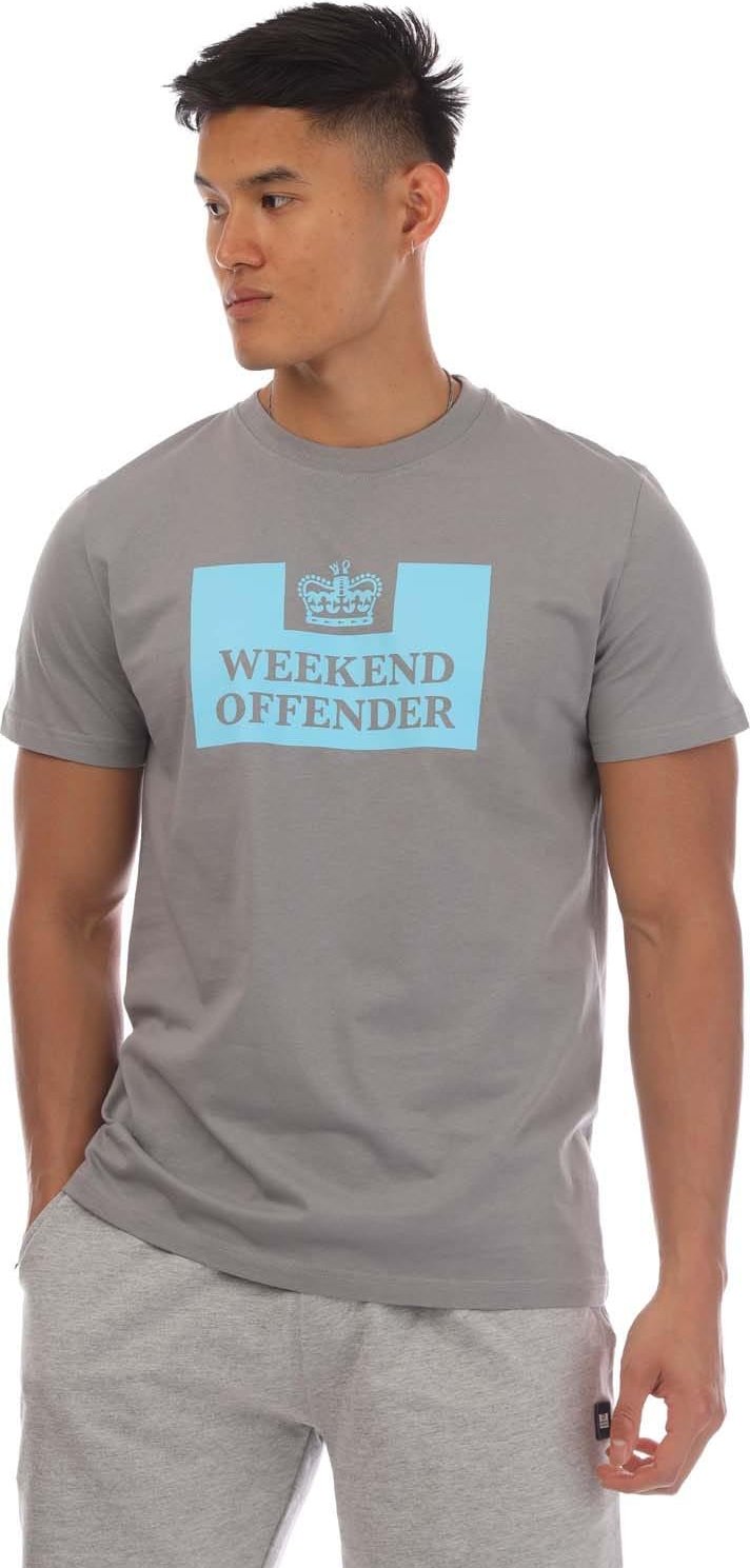 Weekend Offender - "McMoney" T-Shirt für Herren (Grau)