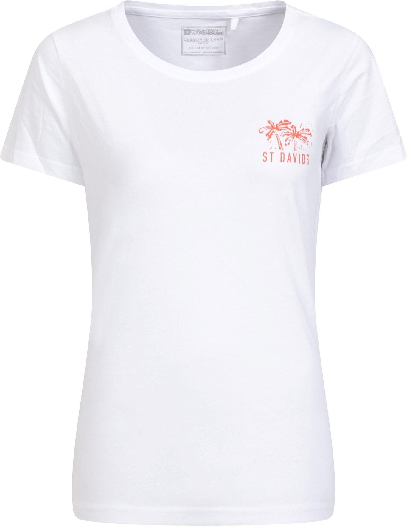 Mountain Warehouse - "St Davids" T-Shirt für Damen (Weiß)