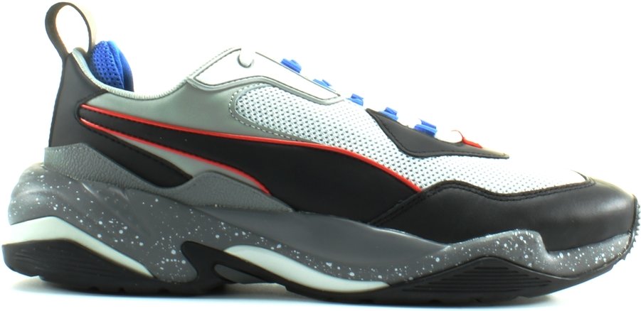 Thumbnail - Puma Thunder Eletctric Grey Synthetic Herren Schnürtrainer 367996 02